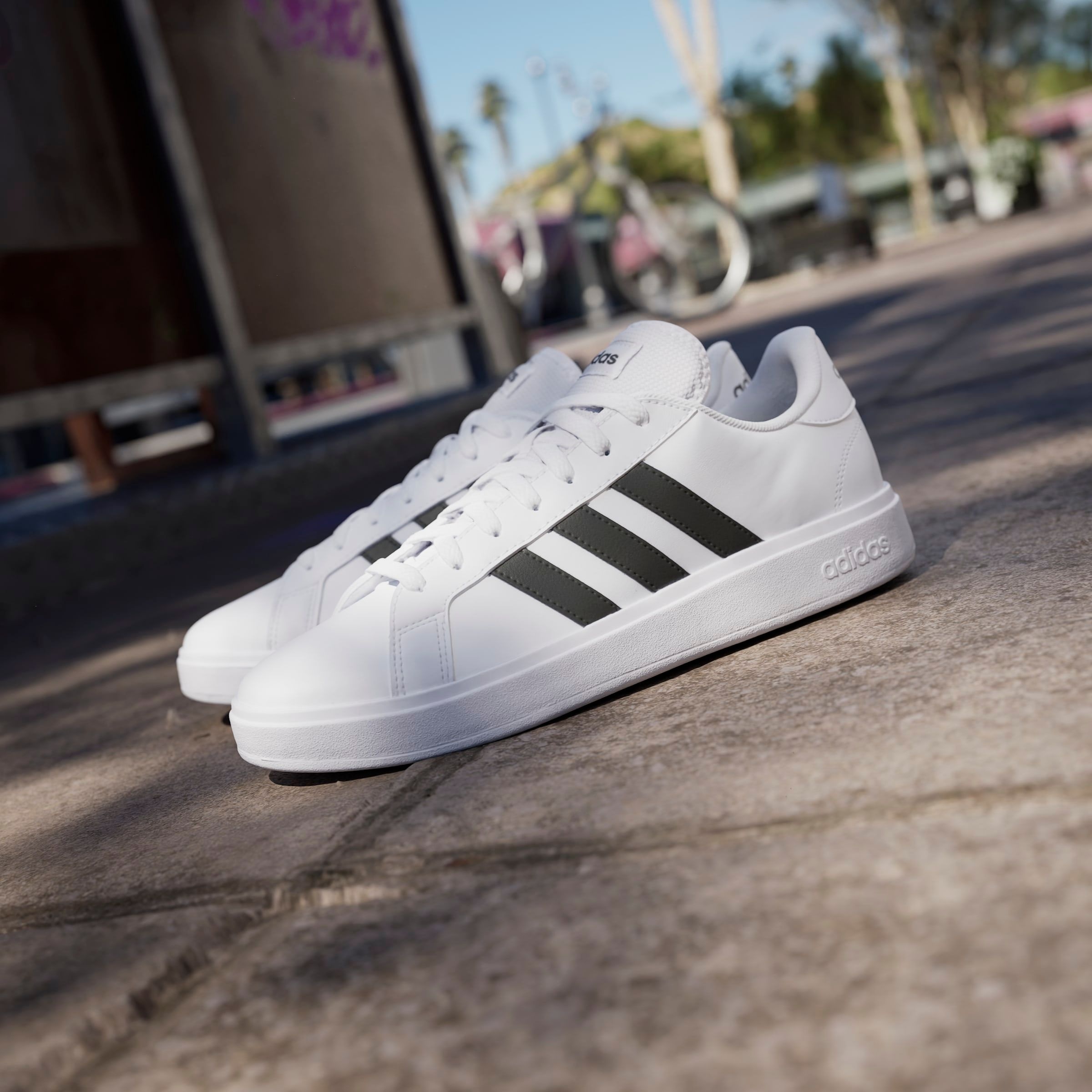 adidas Sportswear Sneaker »GRAND COURT TD LIFESTYLE COURT CASUAL«, Design auf den Spuren des adidas Superstar