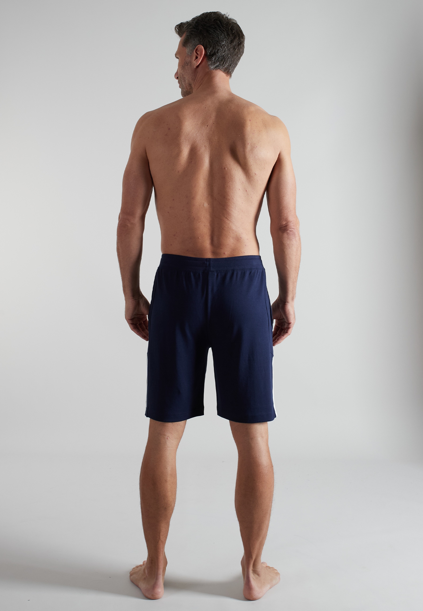 bugatti Bermudas  kurz, mit Logo, basic, bequem, weich, Baumwolle