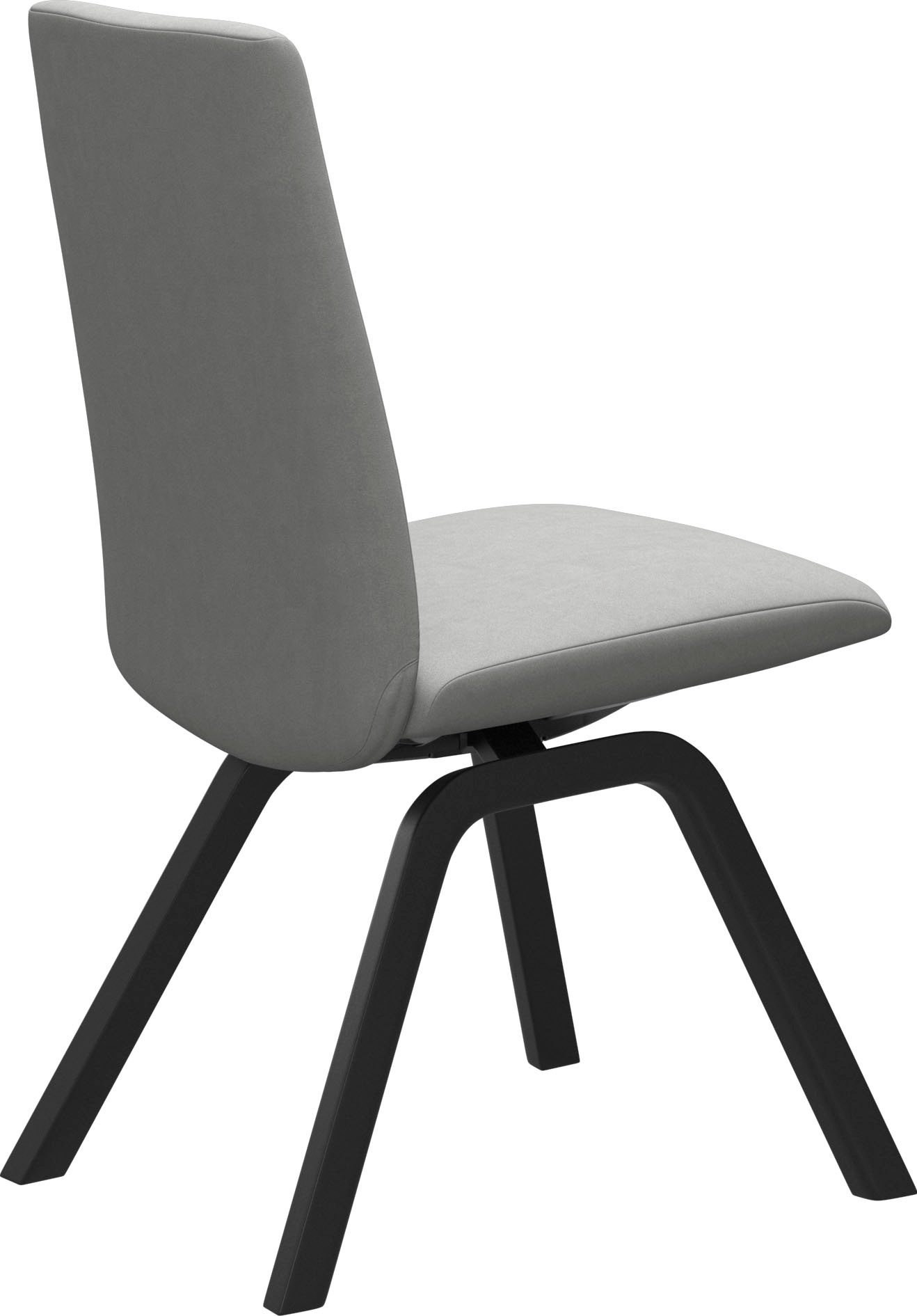 Stressless® Polsterstuhl »Laurel«, Microfaser DINAMICA, Low Back, Größe M, mit schräggestellten Beinen in Schwarz