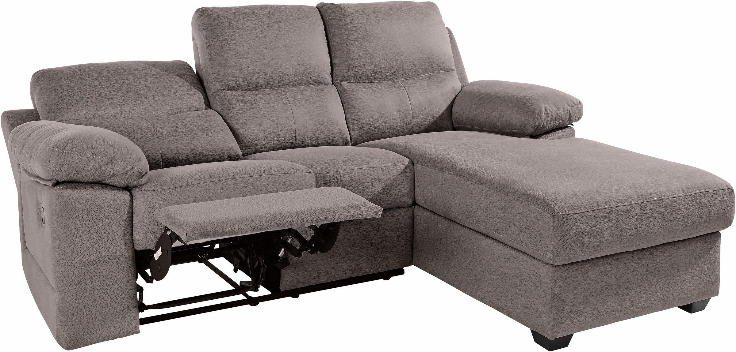 ATLANTIC home collection Ecksofa, mit Relaxfunktion