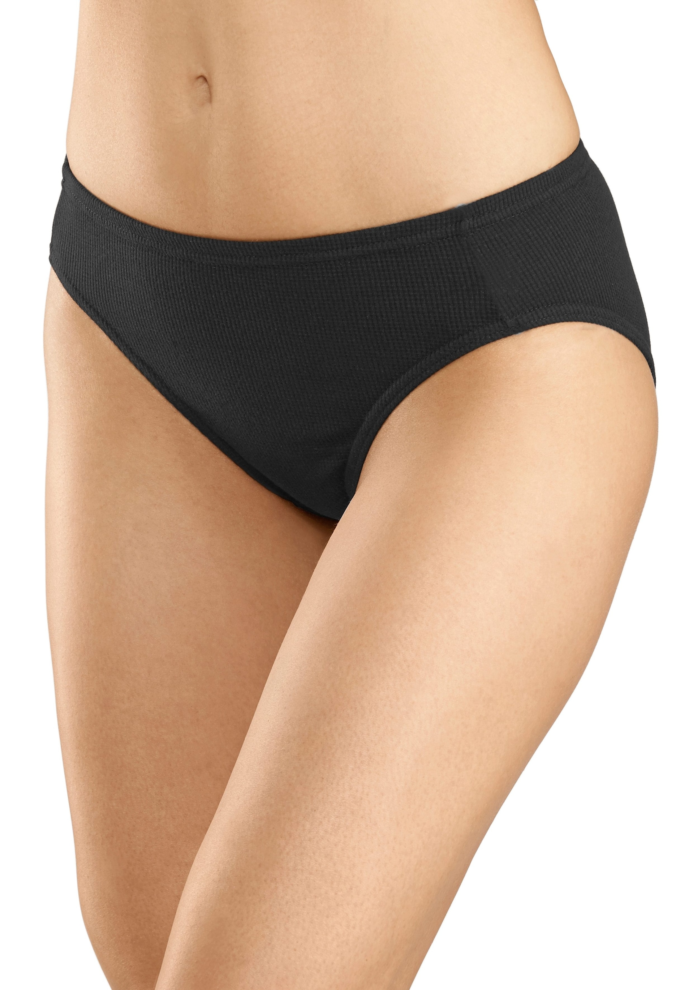 petite fleur Bikinislip, (5er-Pack), aus weicher Pikee-Qualität