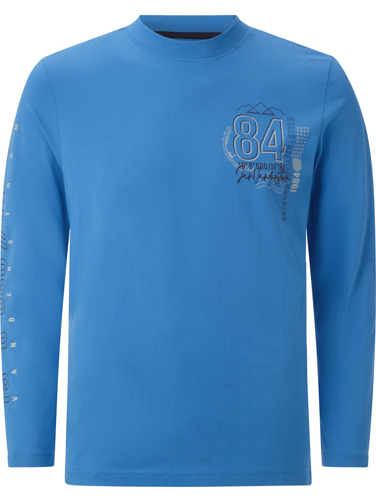 Jan Vanderstorm Langarm-Poloshirt »3er Pack Langarmshirt NORGARD«