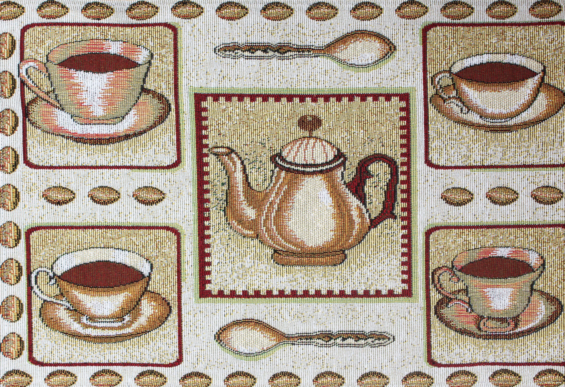 SPRÜGEL Platzset »Kaffeepause«, Gobelin