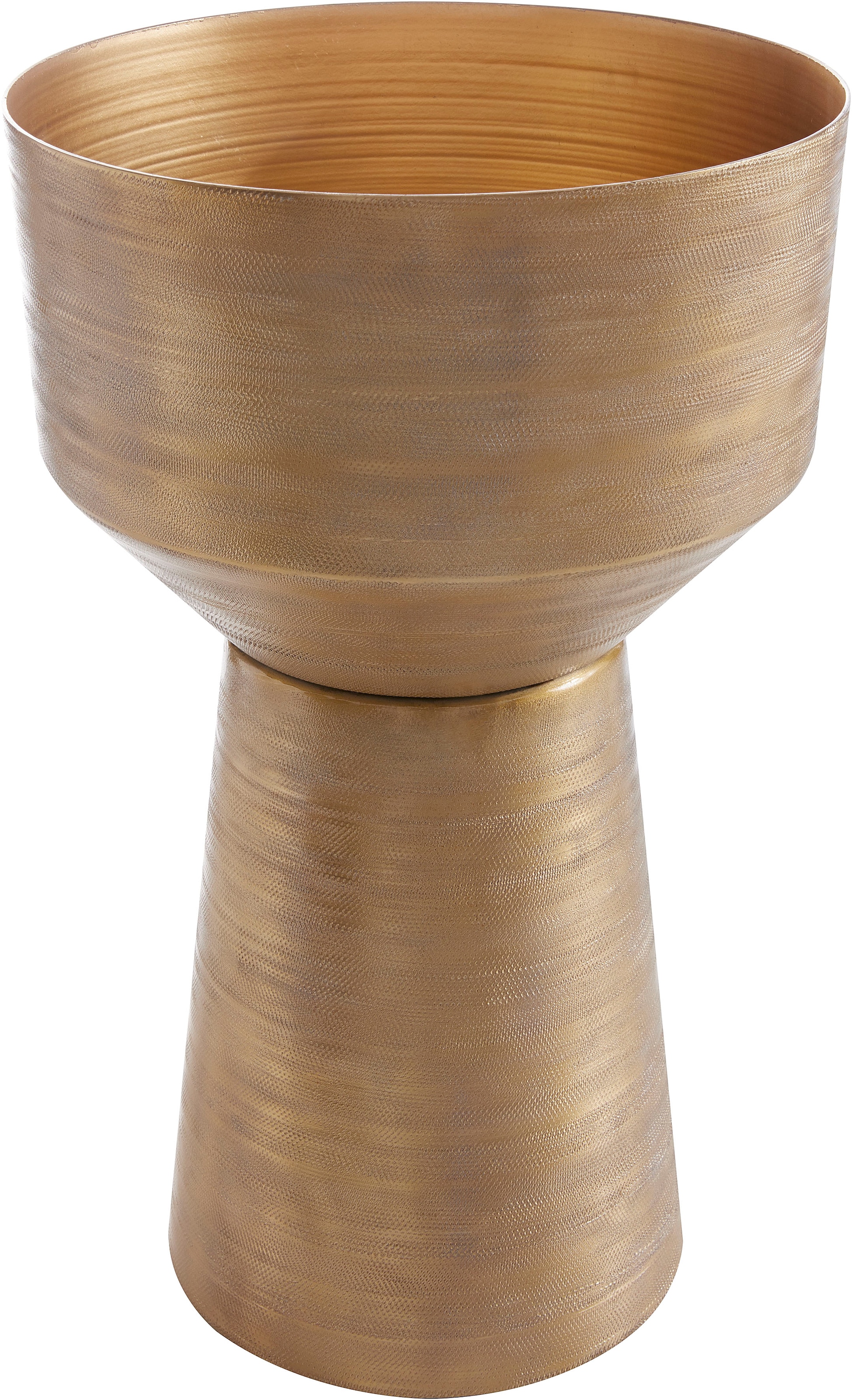 Leonique Pflanzkübel »Kyleigh«, (1 St.), Übertopf, gold bei OTTO