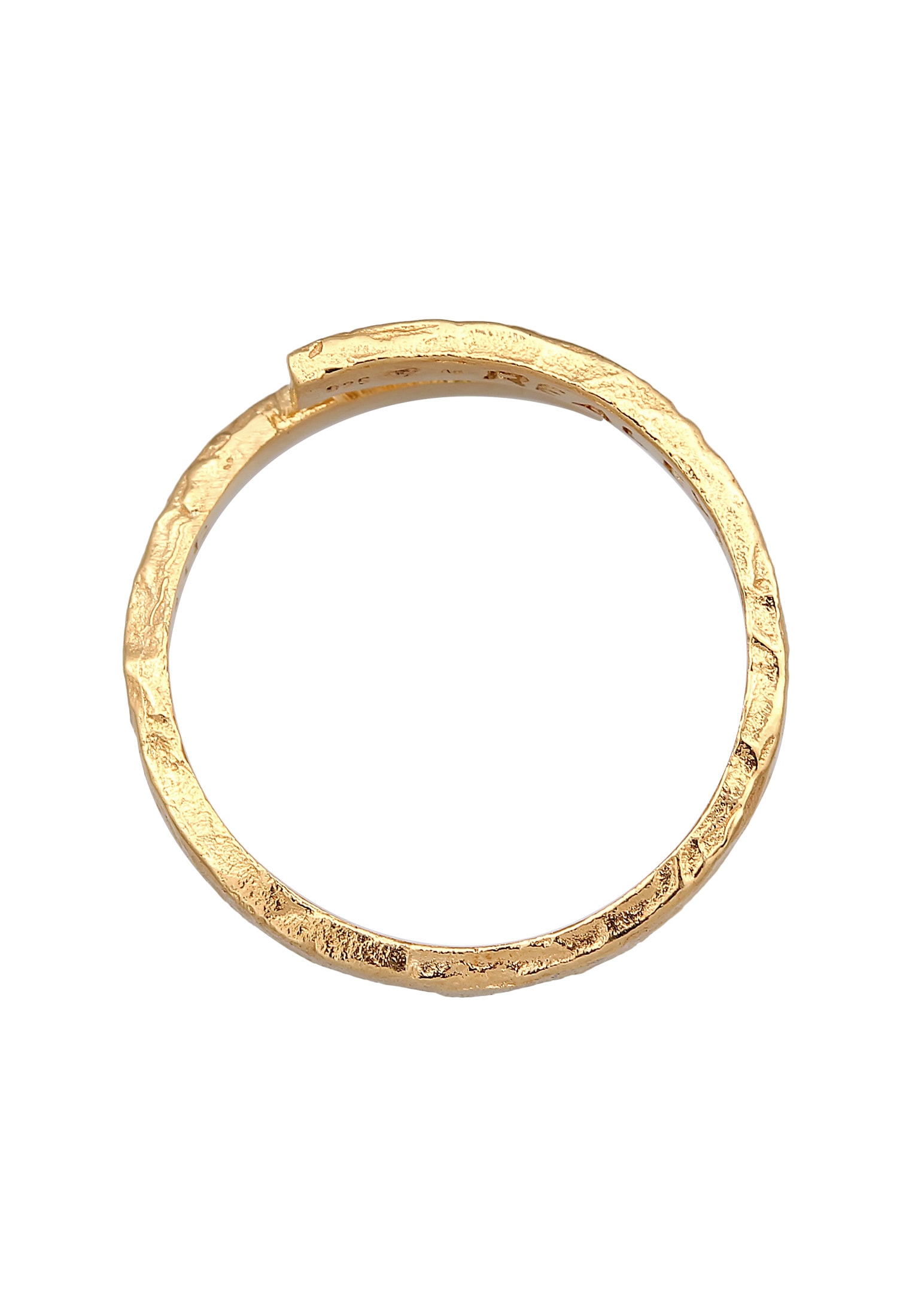 HAZE & GLORY Fingerring »Ring Herren - Twisted Eye 925 Silber«
