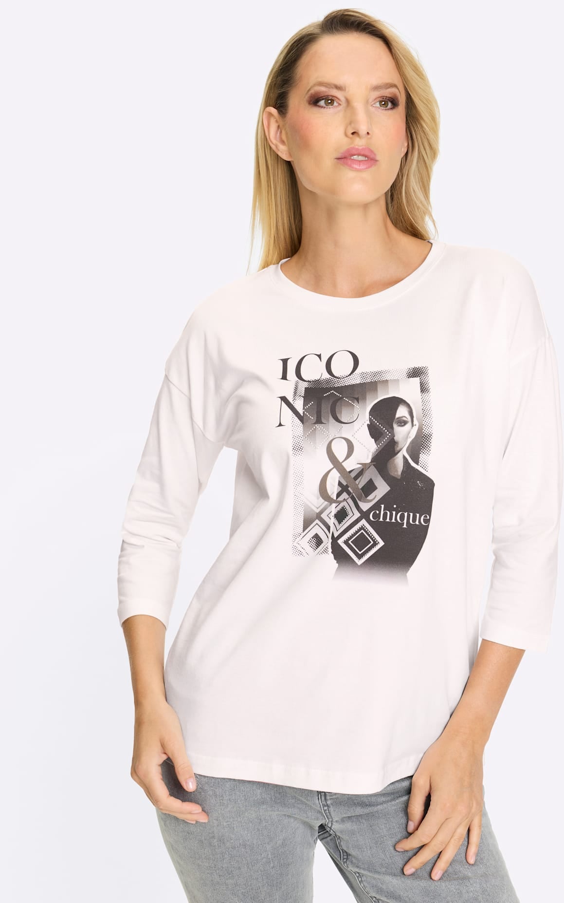 heine 3/4-Arm-Shirt »Shirt« 1 tlg.