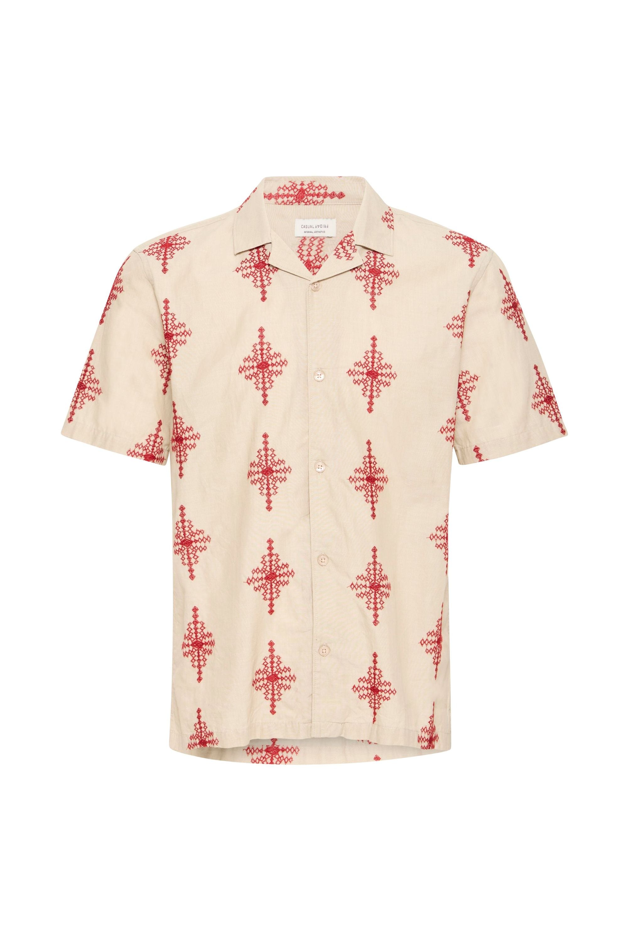 Casual Friday Kurzarmhemd »Kurzarmhemd CFLeopold«
