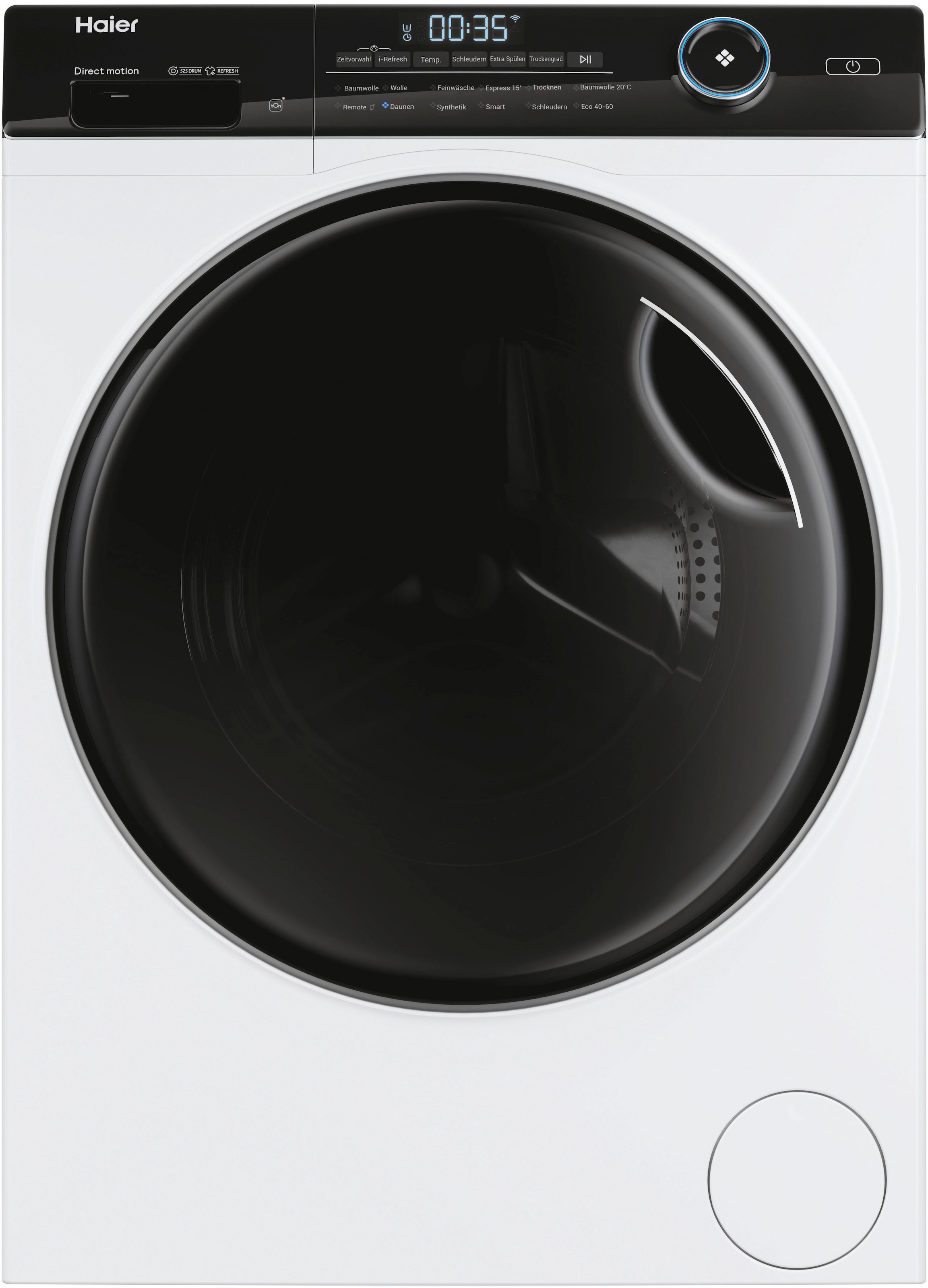 Haier Waschtrockner »HWD90-B14959U1«, PRO 5 Serie, 9 kg, 6 kg, 1400 U/min, Flüsterleiser Motor, Wi-Fi & hOn App