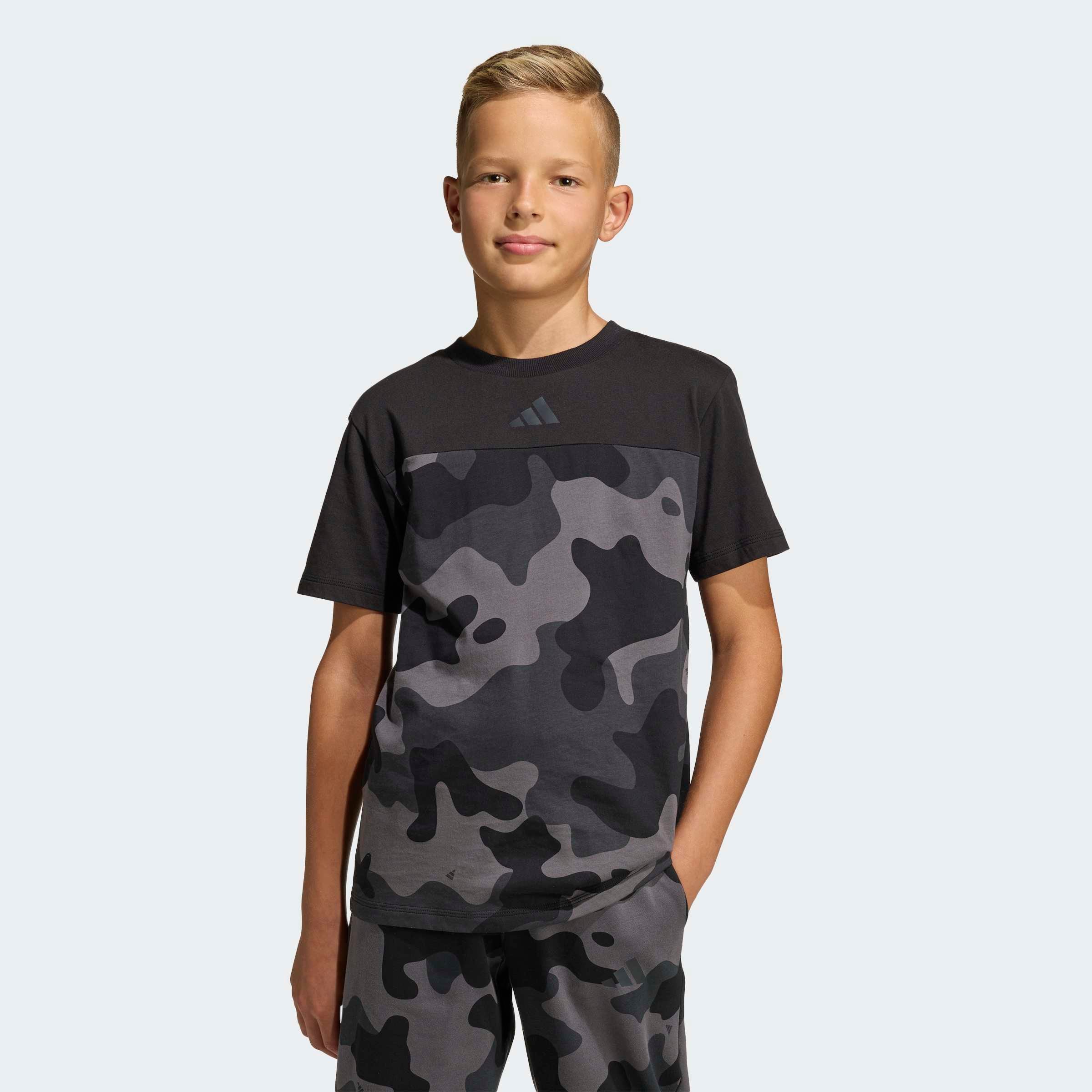 adidas Sportswear T-Shirt »SEASONAL ESSENTIALS CAMO BAUMWOLL- KIDS«