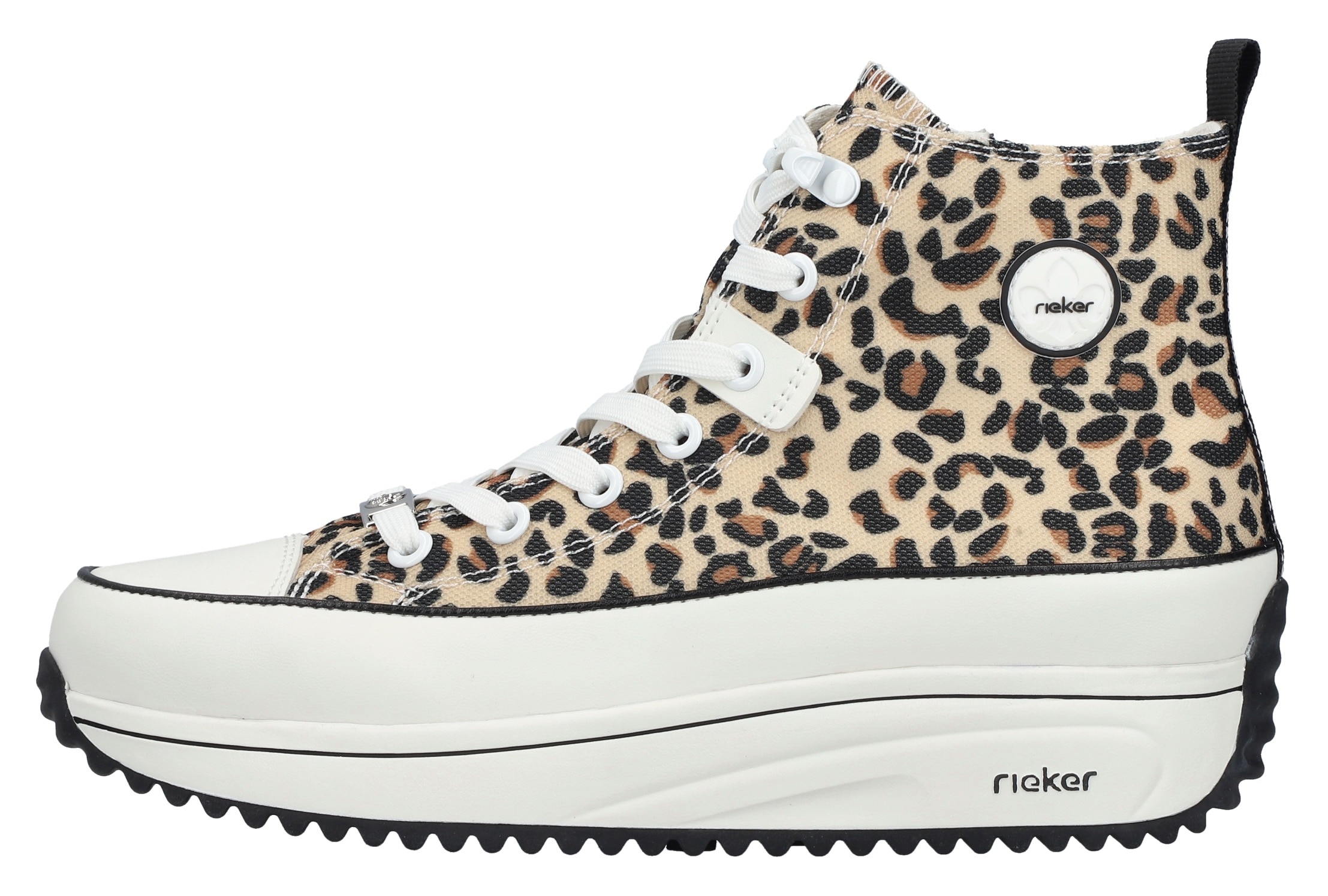 Rieker Plateausneaker  High Top-Sneaker, Schnürboots in bequemer Form