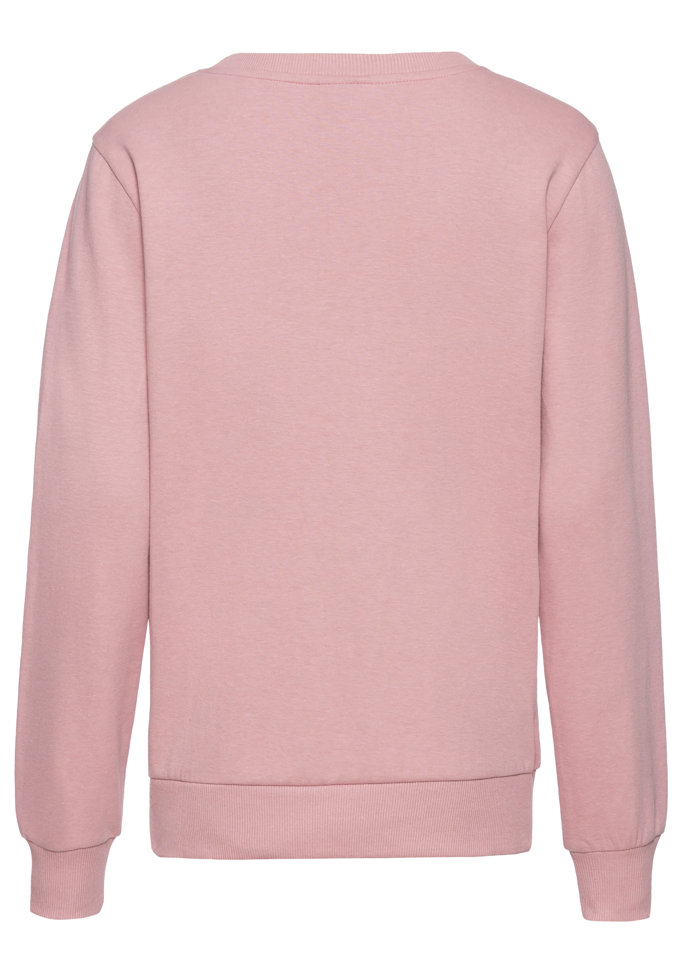 Vivance Longsweatshirt, mit Loungewear Stickerei, Loungeshirt