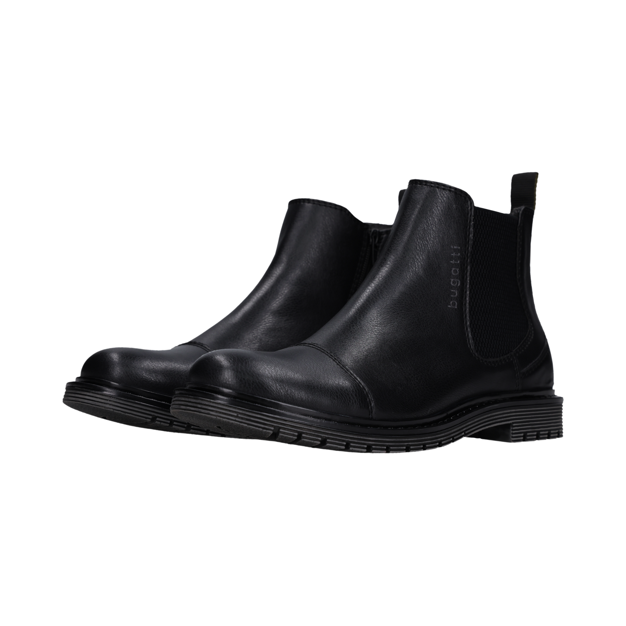 bugatti Chelseaboots  Stiefelette mit Stretcheinsatz und Anziehlasche - schmale Form