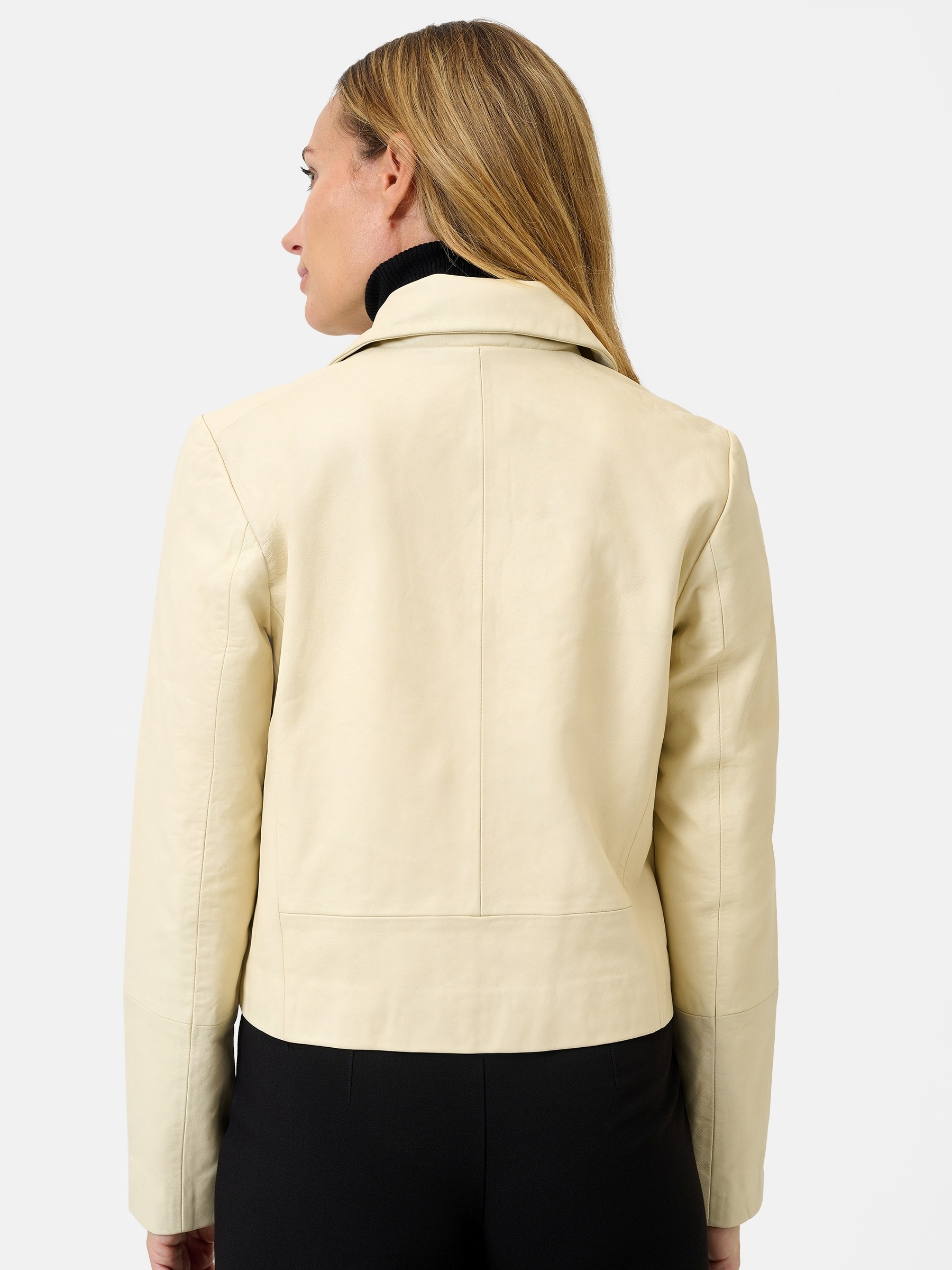 RICANO Lederjacke »Lederjacke Esther« ohne Kapuze Handgefertigt aus echtem Leder