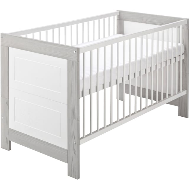 Schardt Babyzimmer-Komplettset »Scandic«, (Set, 3 St., Kinderbett,  Kleiderschrank, Wickelkommode), Made in Germany; mit Kinderbett,  Kleiderschrank und Wickelkommode bei OTTO