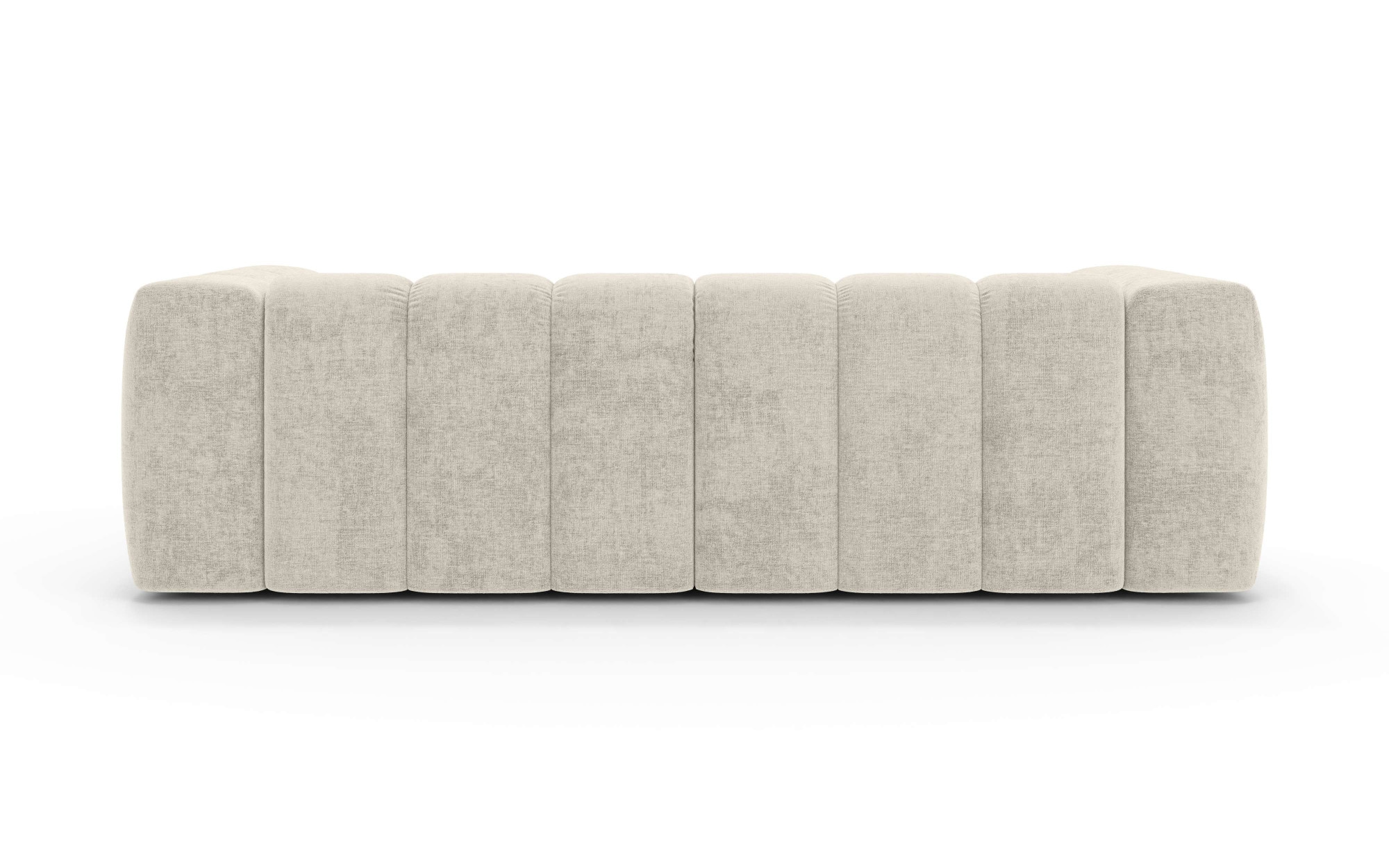 homsy by Ana Johnson Ecksofa »BOUBELLE L-Form, Design-Sofa mit Steppung, Bubble-Optik, Breite 247 cm« hoher Sitzkomfort dank Wellenunterfederung, gemütlich und modern