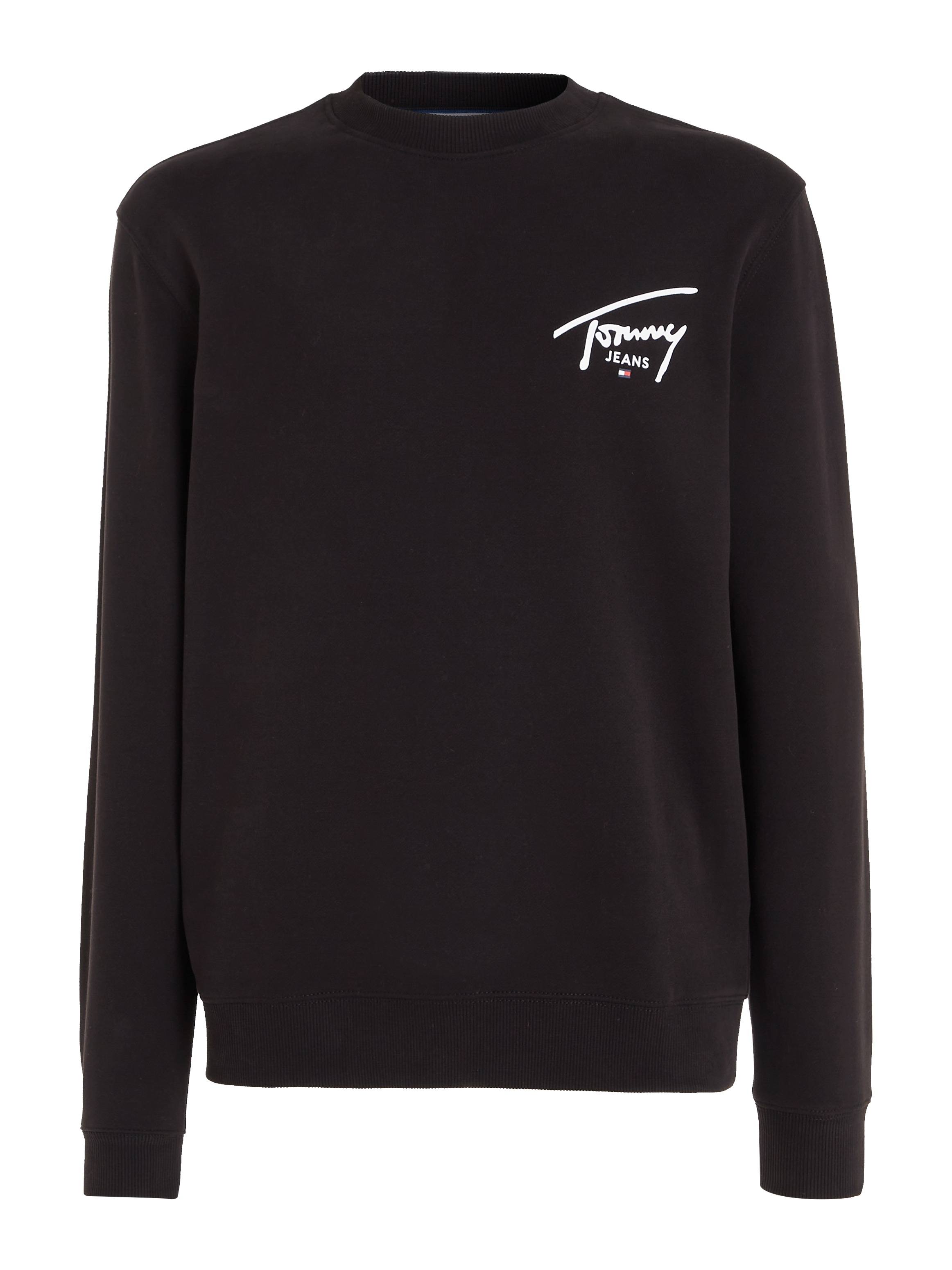 Tommy Jeans Plus Sweater »TJM REG ENTRY GRAPHIC CREW EXT«, Große Größen mit Logoschriftzug