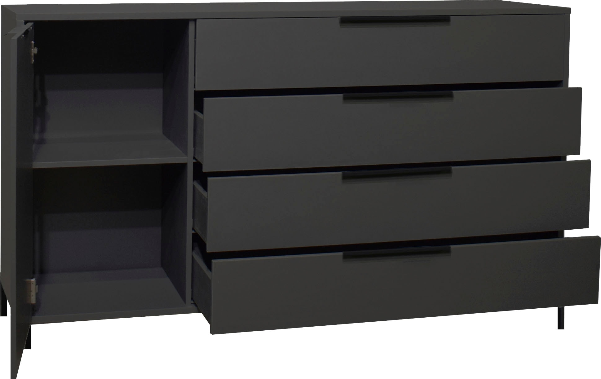 Mäusbacher Highboard »Bonnie TOPSELLER!«, (OTTOs Choice), Board mit Quadratgestell