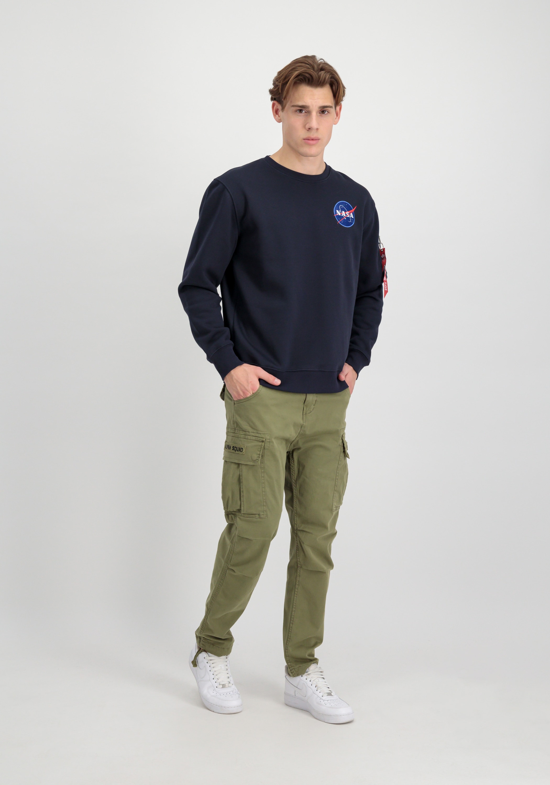 Alpha Industries Sweater »Alpha Industries Men - Sweatshirts Space Shuttle Sweater«