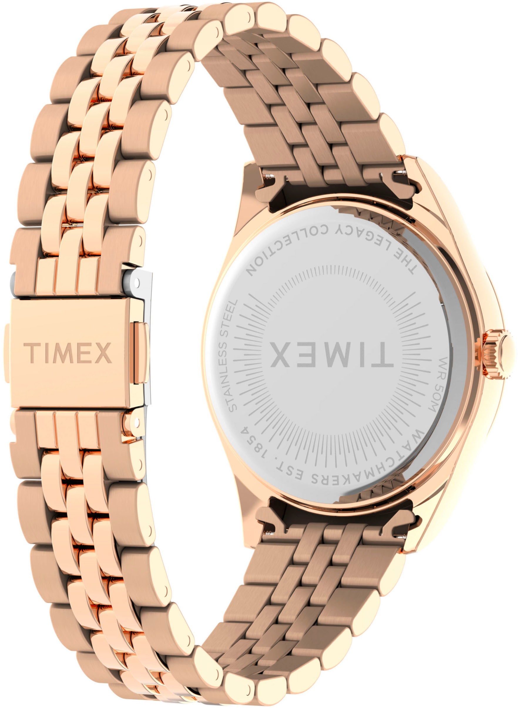 Timex Quarzuhr »LEGACY«, Armbanduhr, Herrenuhr, Damenuhr, unisex, Datum, Leuchtzeiger