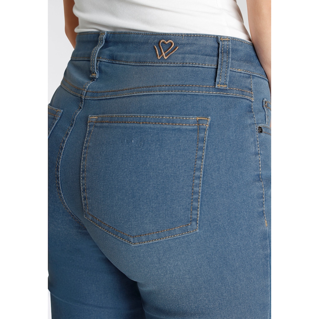 wonderjeans Bootcut-Jeans