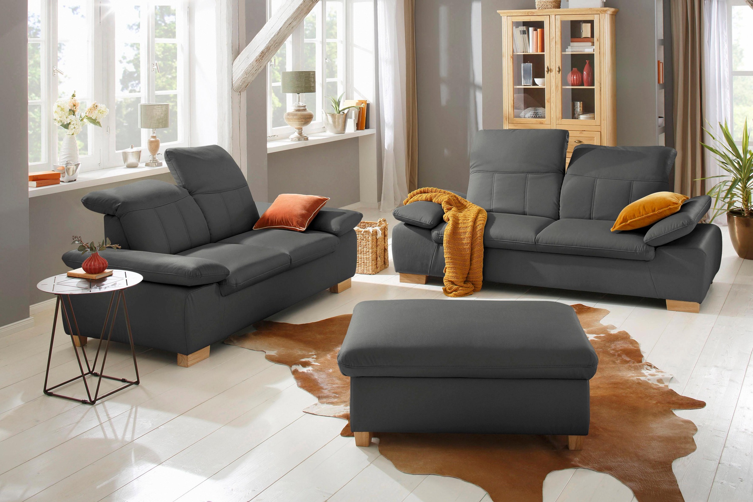 Home affaire Hocker »Bergamo«, mit Stauraum