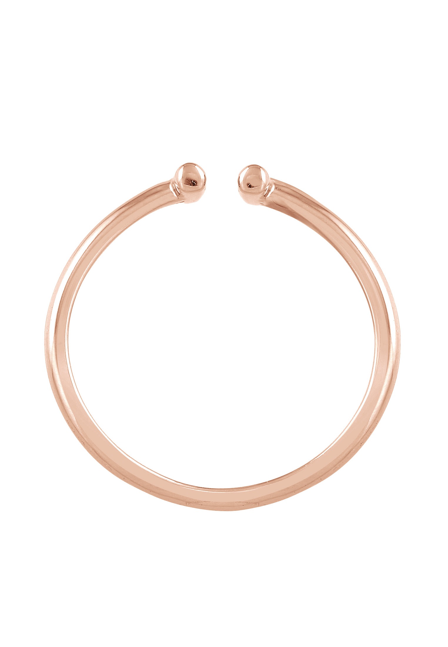 Elli Silberring »Ring Geo Stab Trend Offen 925 Silber«
