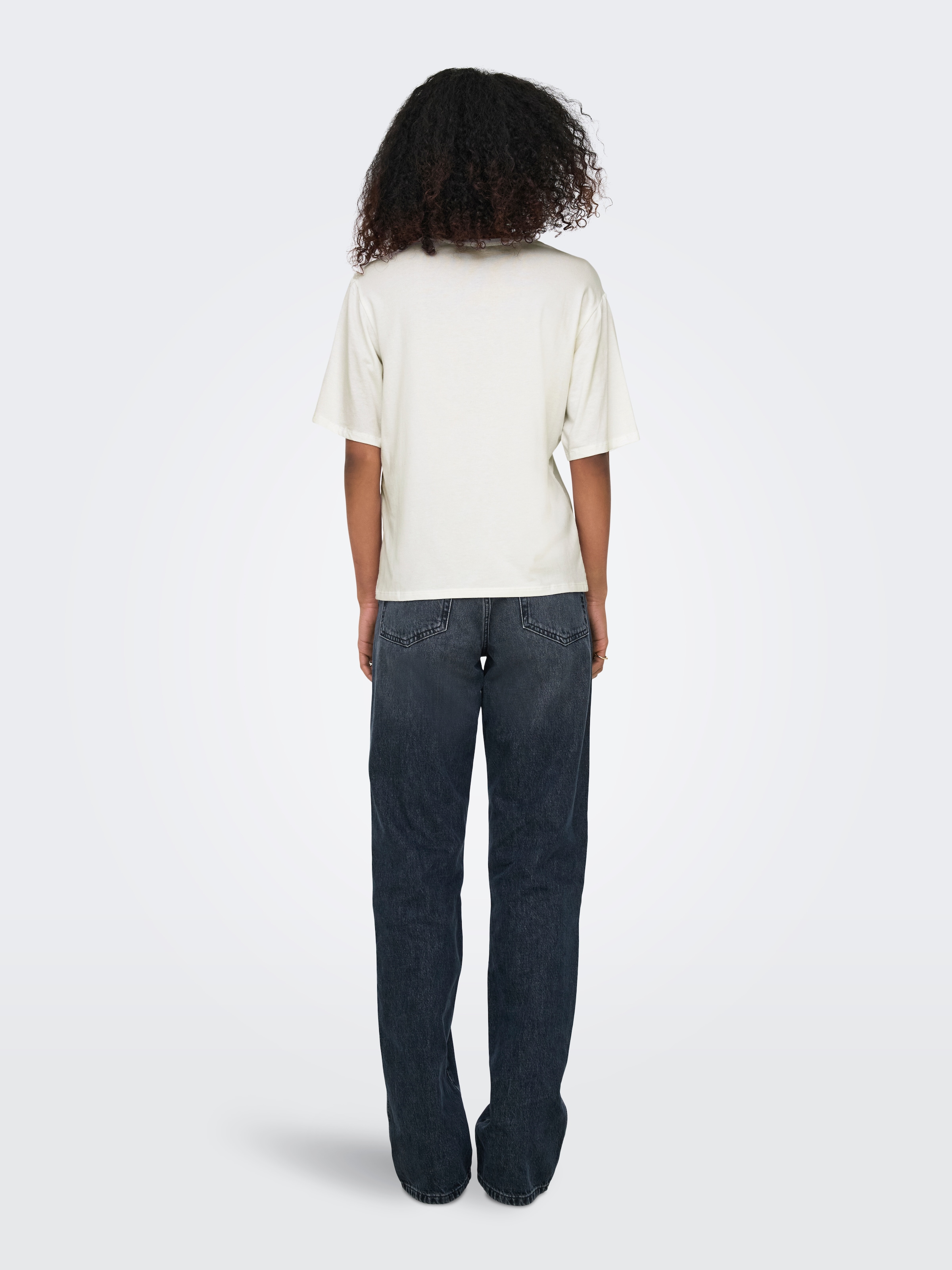 ONLY Kurzarmshirt »ONLSANNI S/S STONES TOP BOX JRS«