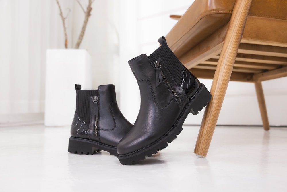 Remonte Chelseaboots  Stiefelette, Boots, Profilsohle, Blockabsatz, mit Innenreißverschluss