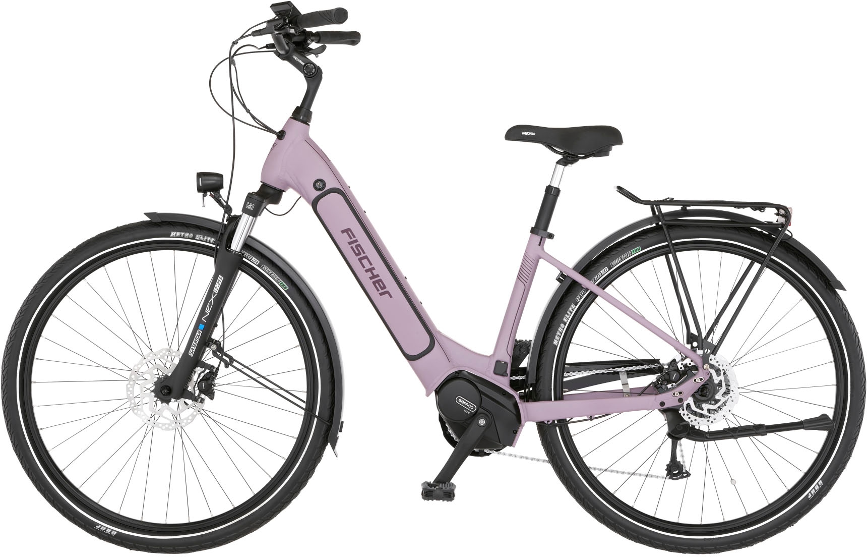 FISCHER Fahrrad E-Bike »CITA 3.3I 522«, 9 Gang, Shimano, Nexus, Mittelmotor 250 W, (Schloss), Pedelec, Elektrofahrrad für Damen u. Herren