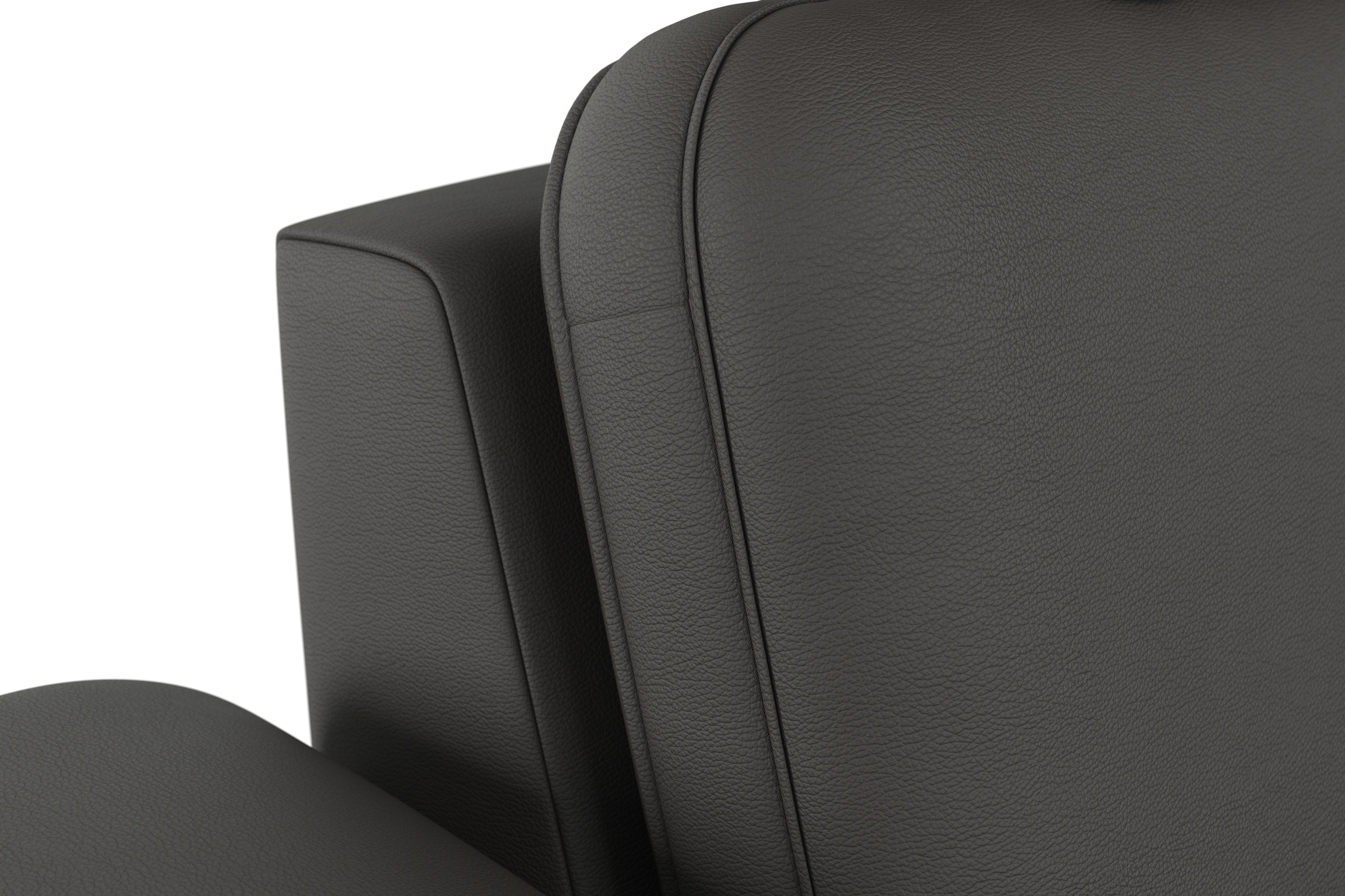 sit&more Ecksofa »Bendigo L-Form«, inklusive Sitztiefenverstellung, Bodenfreiheit 15 cm, 2 Fußfarben