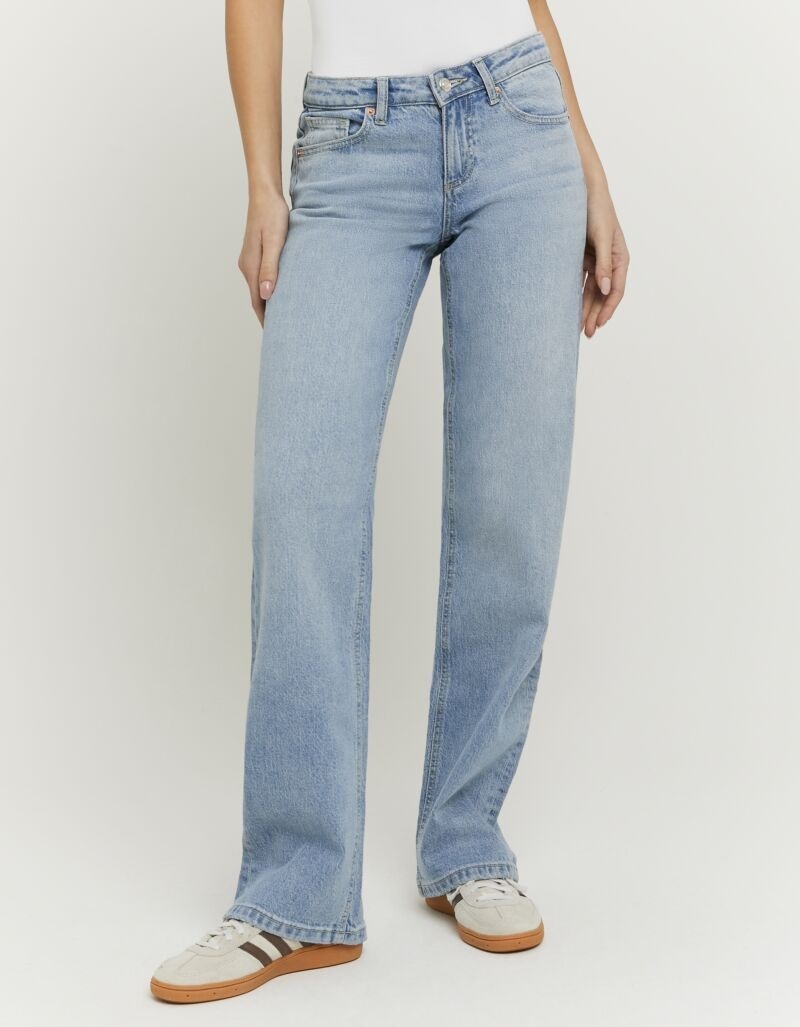 Tally Weijl Straight-Jeans »SPADEPOLKIS« elastisch, tief geschnitten mit geradem Beinverlauf