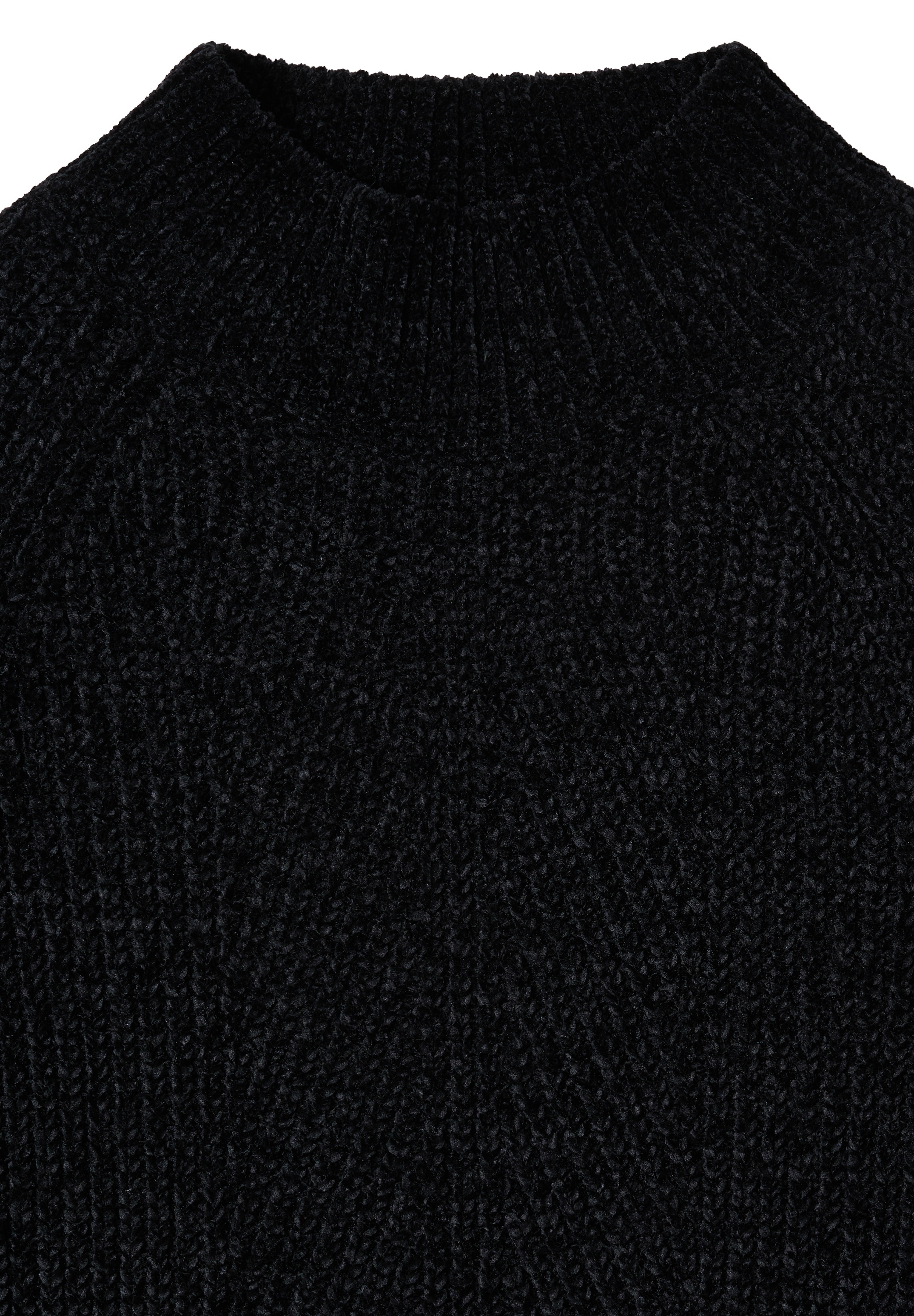 Cecil Stehkragenpullover mit feiner Struktur