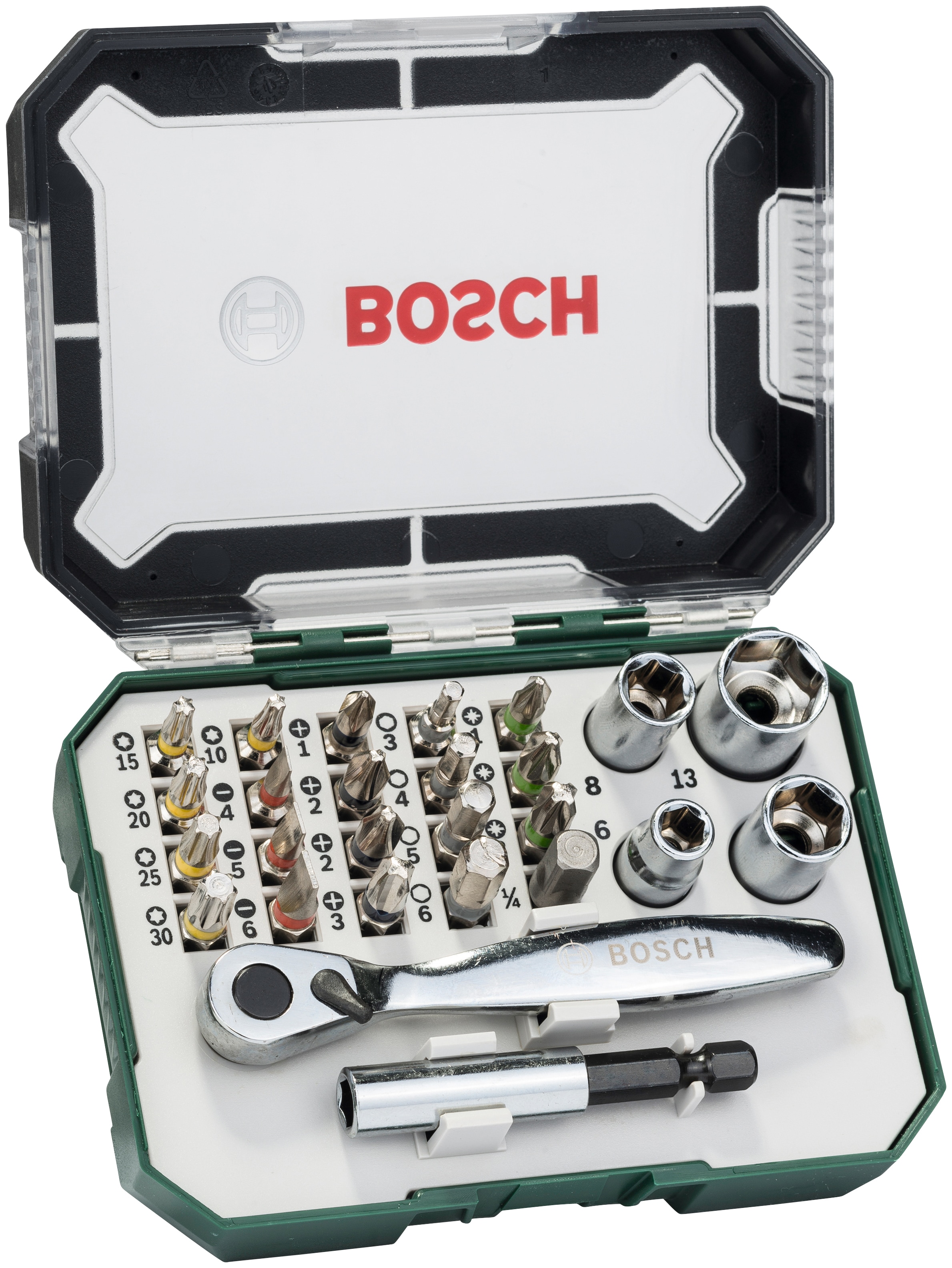 Bosch Home & Garden Bit-Set 27-teilig, bei SDB-Set, mit end«, Schrauberbit- kaufen zusätzlicher Set, OTTO Ratsche »double