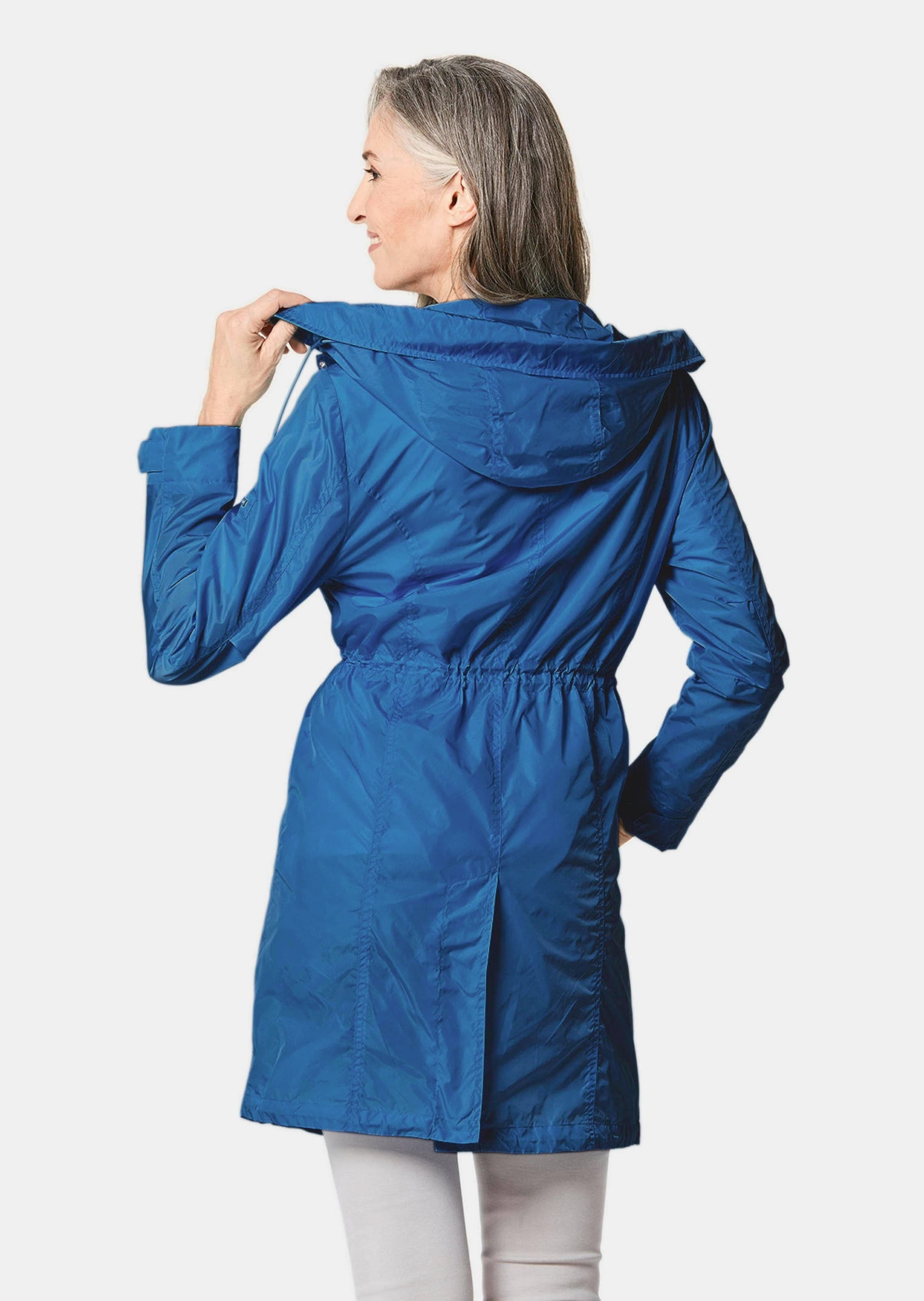 GOLDNER Kurzjacke »Trendiger leichter Regen Parka aus funktionalem Material«