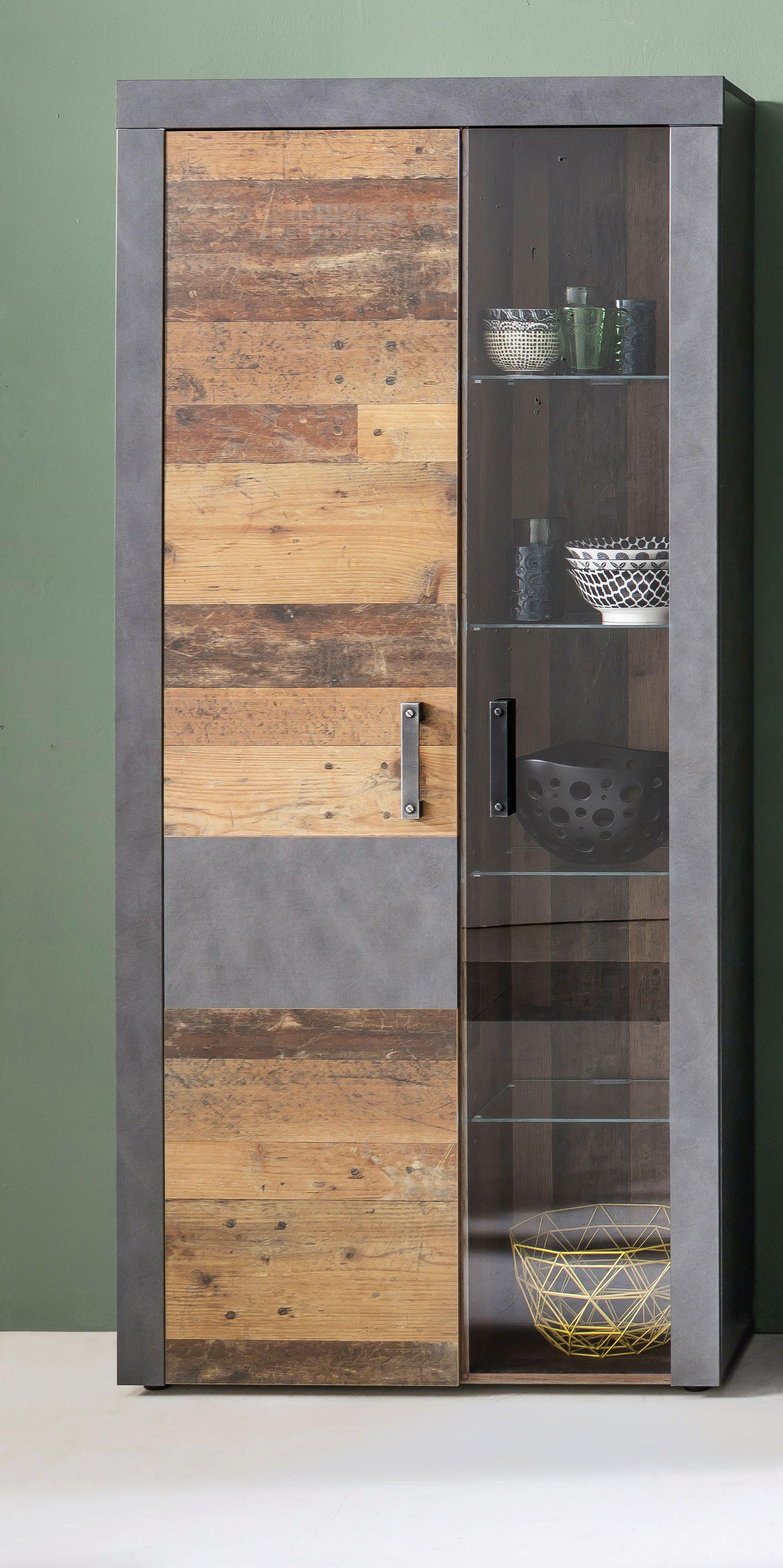 trendteam Vitrine »Indy«, Höhe 189 cm