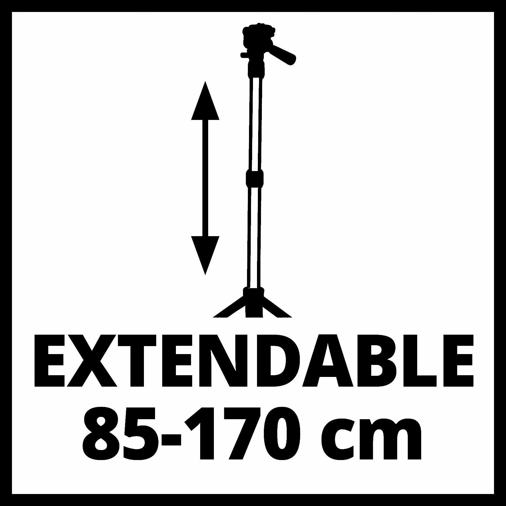 Einhell Lampenstativ »Tripod«, teleskopierbar 85 - 170 cm