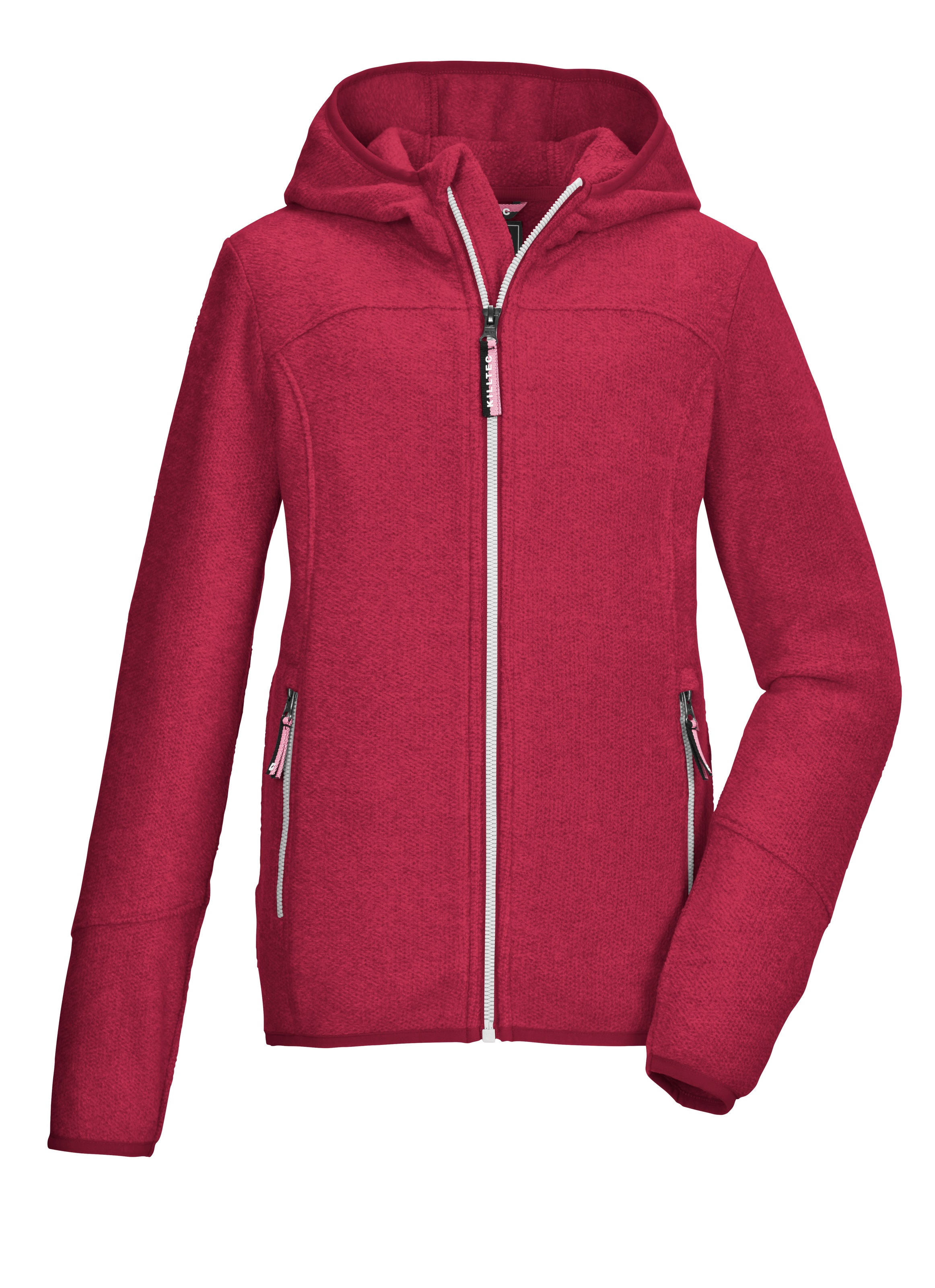 Killtec Fleecejacke »KOW 347 GRLS KNTFLC JCKT«, mit Kapuze, für Kinder
