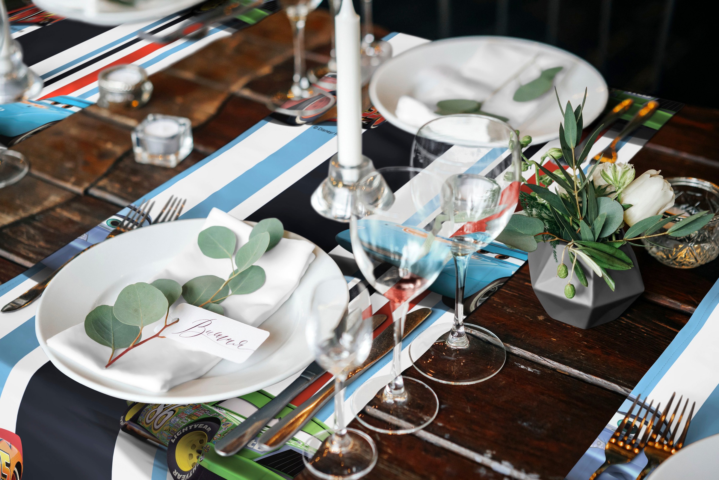 Wirth Tischläufer »Cars Stripes« Walt Disney