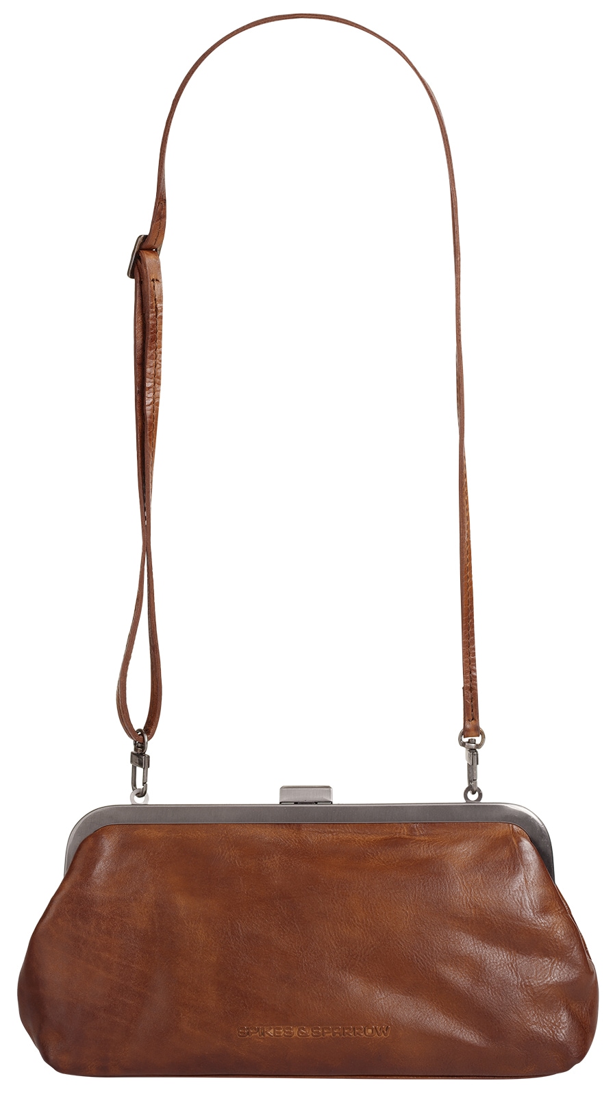 Spikes & Sparrow Abendtasche »SPIKES & SPARROW Damen echt Leder« echt Leder