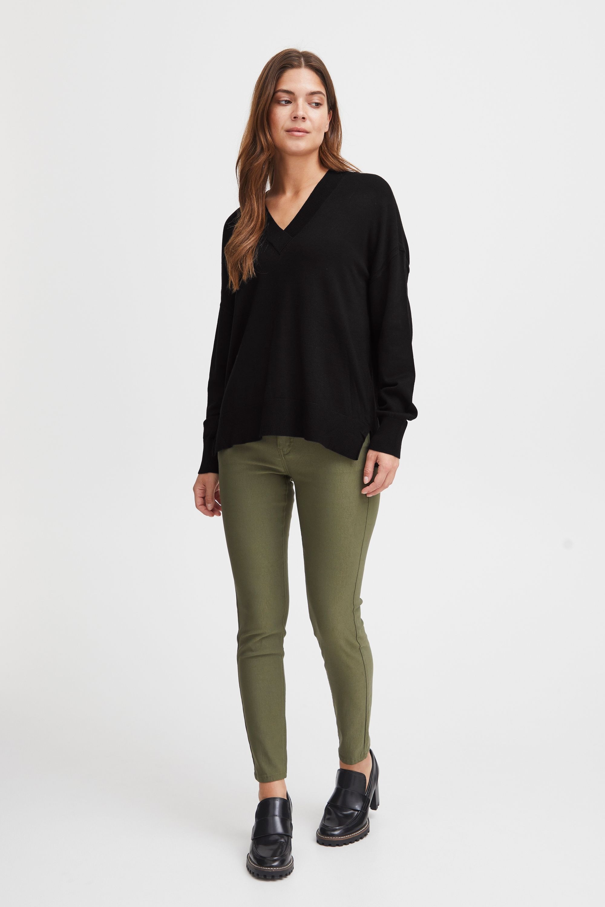 fransa Strickpullover »Strickpullover FRBlume«