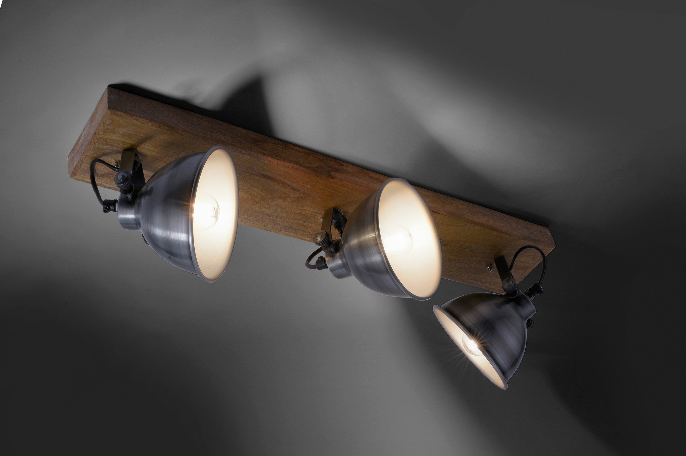 JUST LIGHT Deckenleuchte »SAMIA«, 3 flammig, Leuchtmittel E14 | ohne Leuchtmittel, Deckenlampe