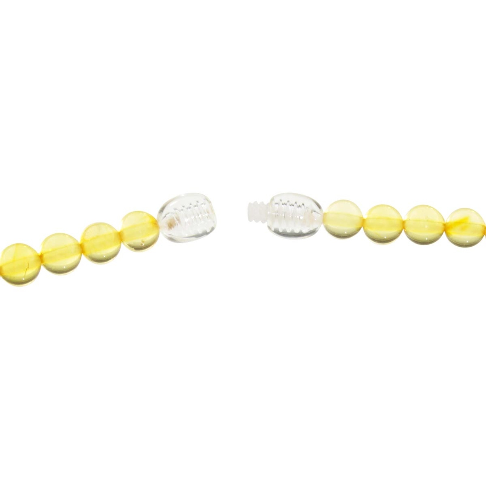 OSTSEE-SCHMUCK Kette ohne Anhänger »- Kugel 6 mm - Bernstein -,«
