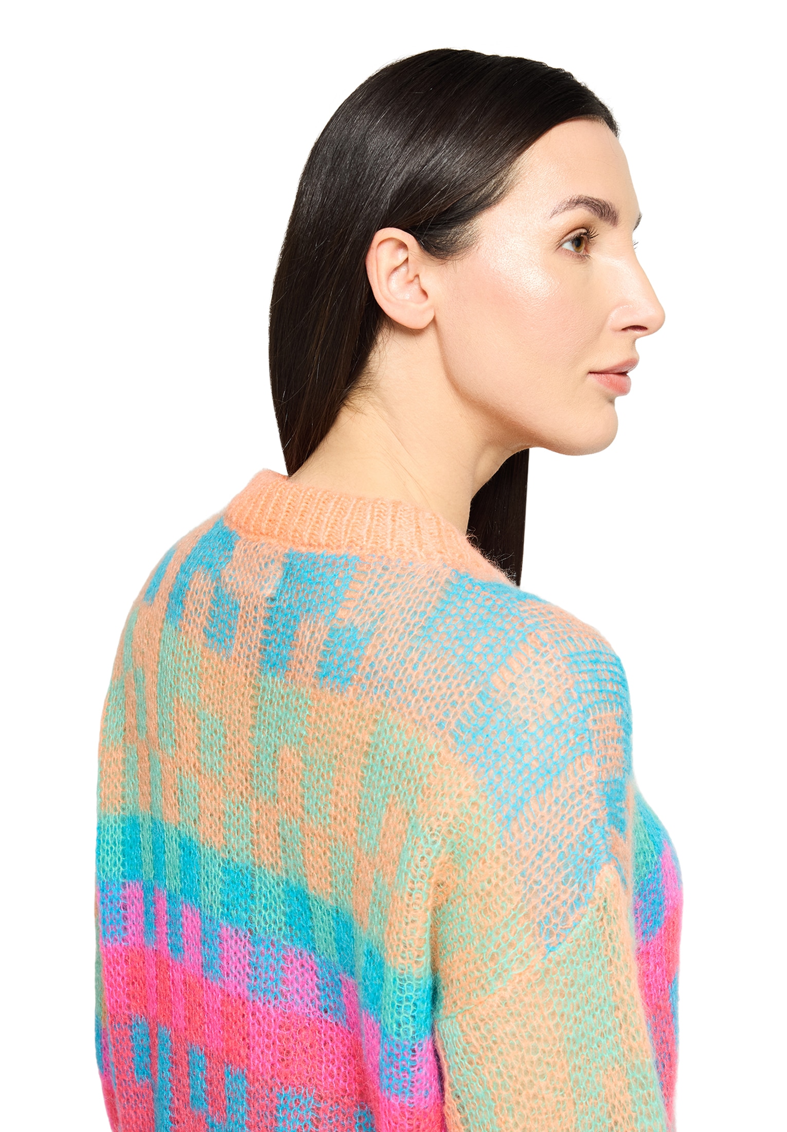 Cartoon Strickpullover »Strickpullover mit Rundhalsausschnitt«