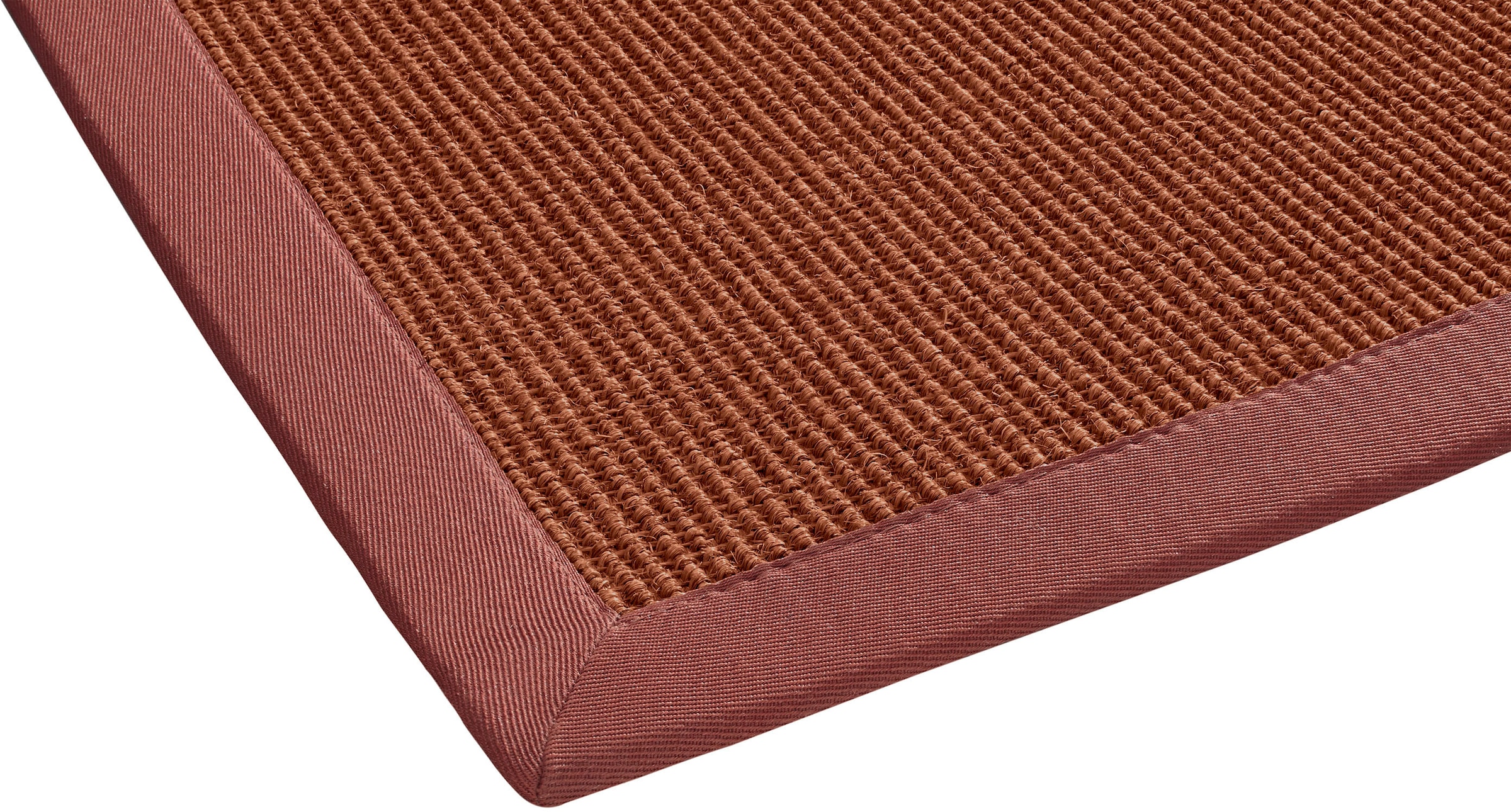 Dekowe Sisalteppich »Mara S2 mit Bordüre« rechteckig 5 mm Höhe Flachgewebe, Material: 100% Sisal, Wohnzimmer, Kundenliebling