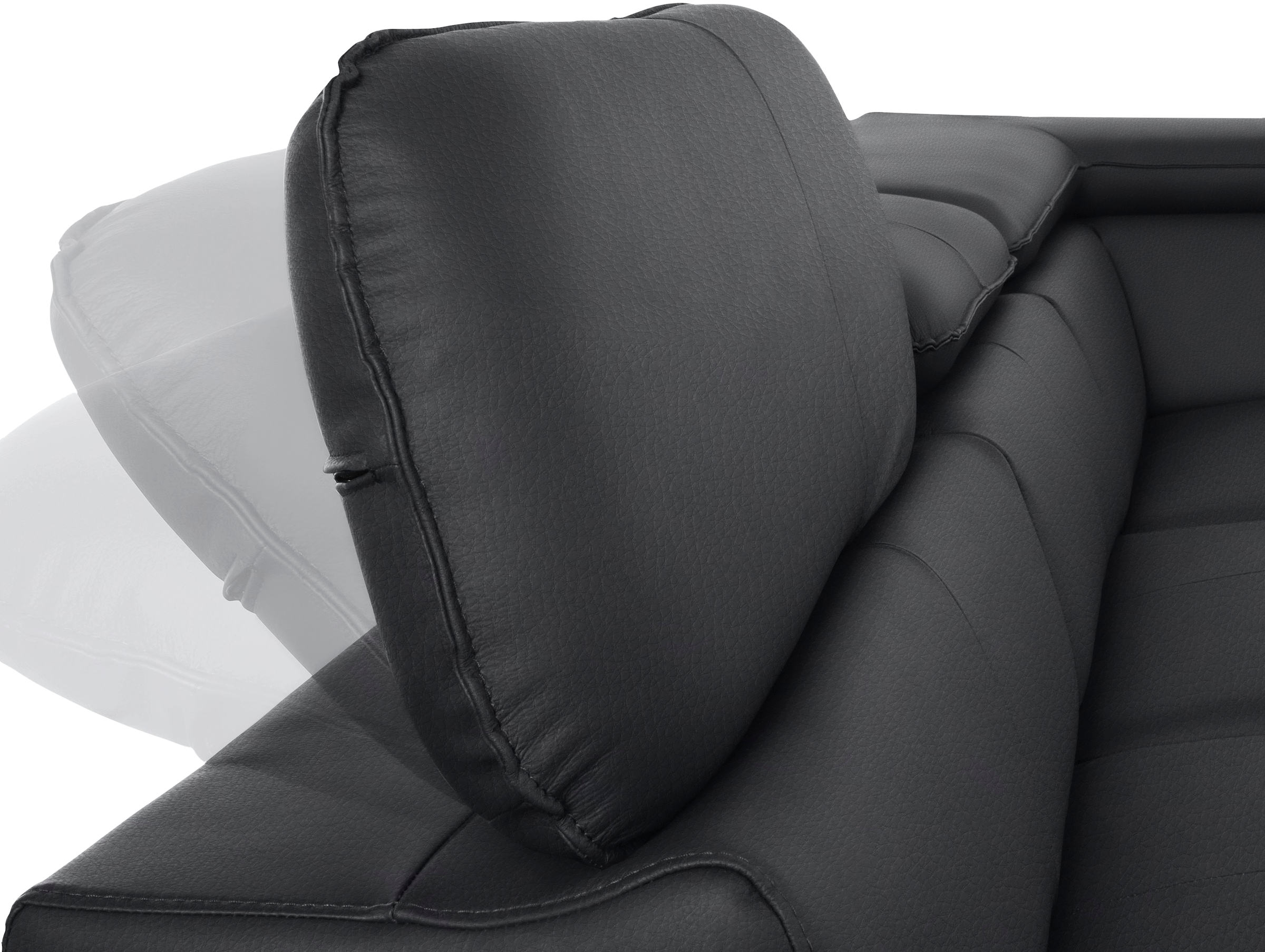 COTTA Ecksofa »Driver L-Form«, mit Kopfteilverstellung, wahlweise mit Bettfunktion & Bettkasten