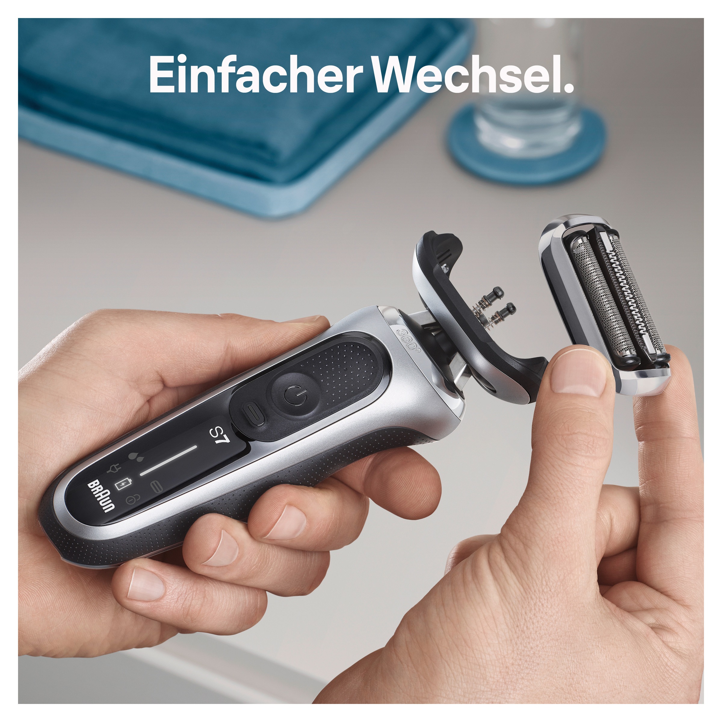 Braun Ersatzscherkopf »Series 7 73S«, für Series 7 Elektrorasierer ab 2020