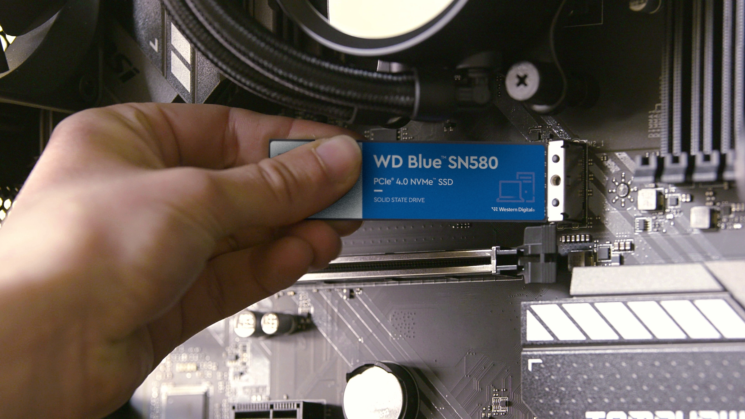 Western Digital interne SSD »WD Blue™ SN580 NVMe™«, Anschluss PCIe Gen4 NVMe 1.4b