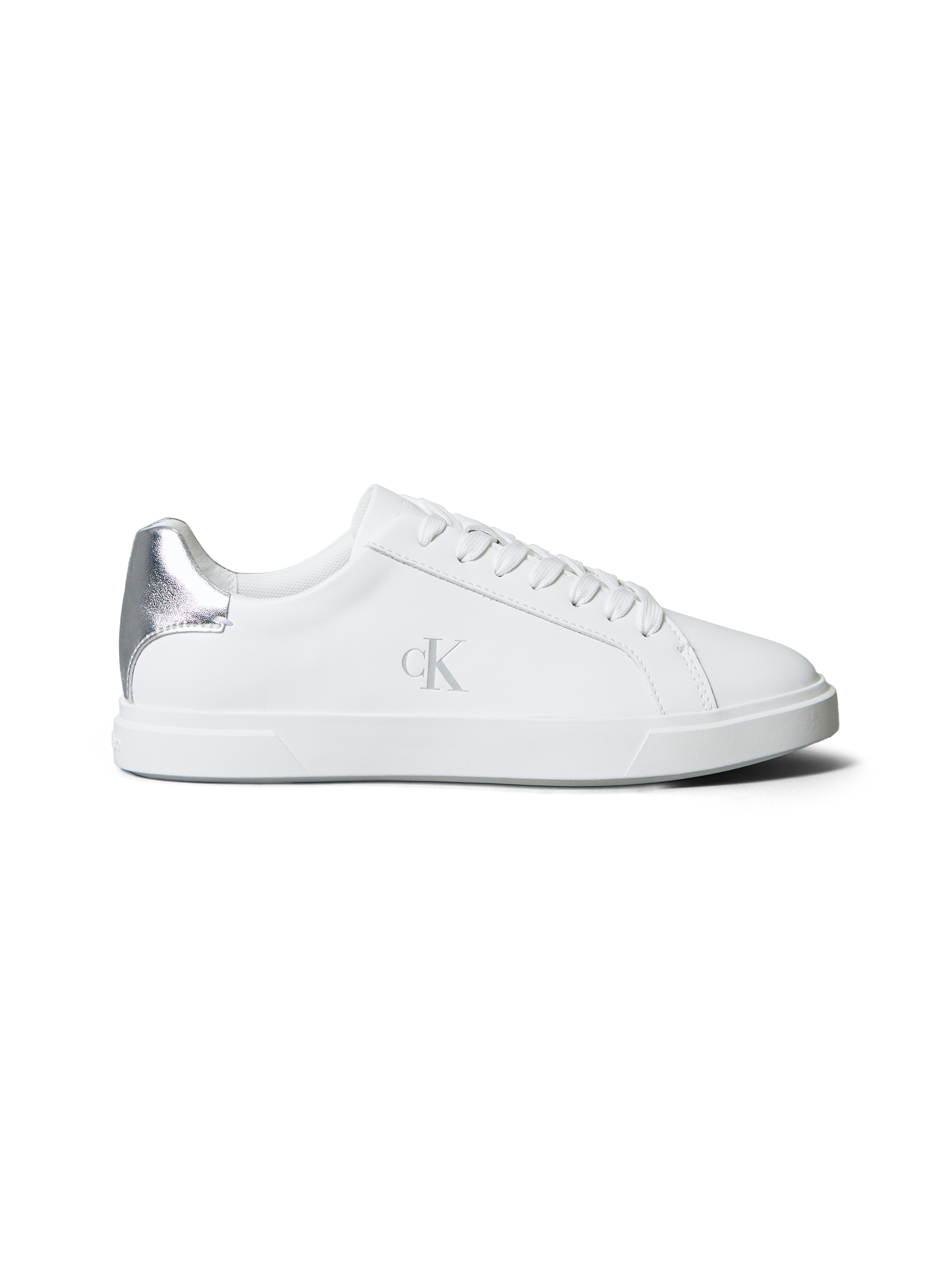 Calvin Klein Plateausneaker »LOW PRO CUPS LACEUP LTH MET«  Schnürschuh, Halbschuh, Freizeitschuh mit Logo