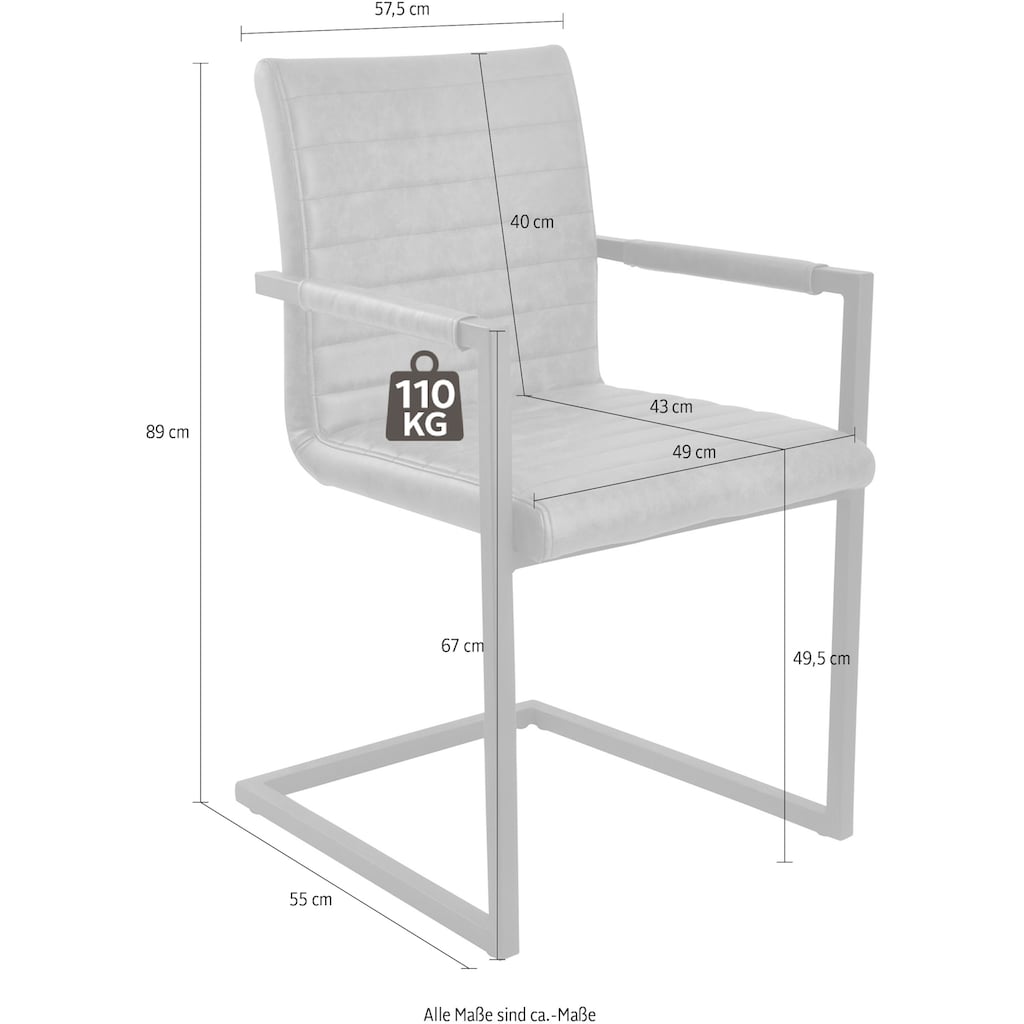 SalesFever Freischwinger, (Set), 2 St.