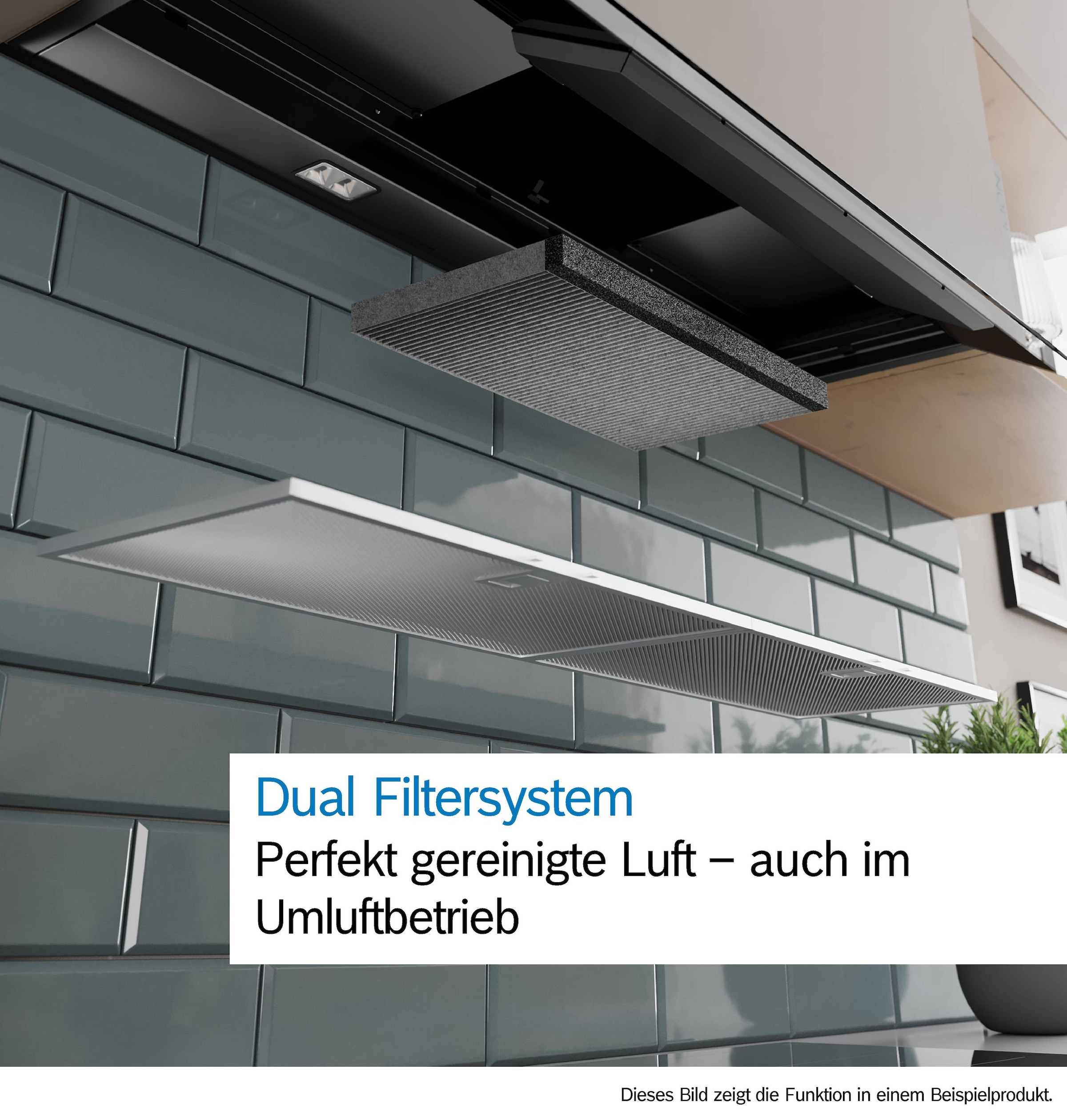 BOSCH Kopffreihaube »DWK85DFA1« Serie Serie 4 Leiser Motor und DirectSelect für hohen Bedienkomfort